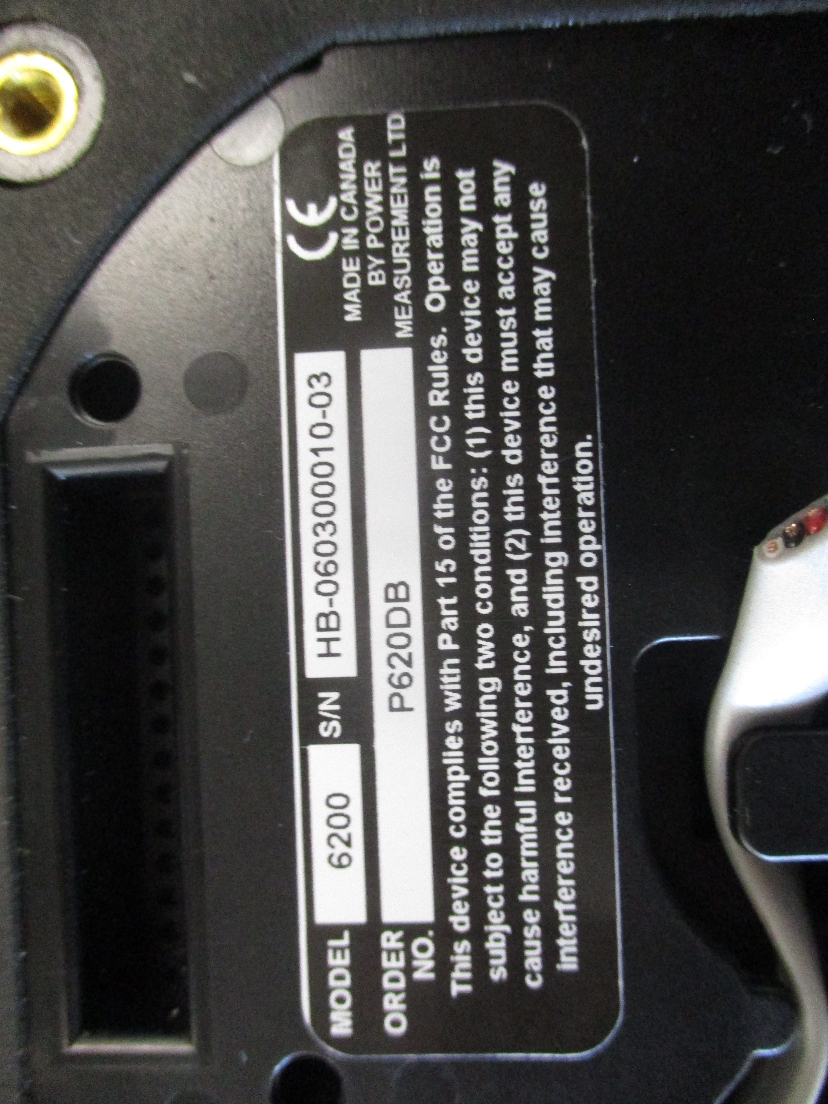 Power Measurement ION 6200 Display P620DB Used