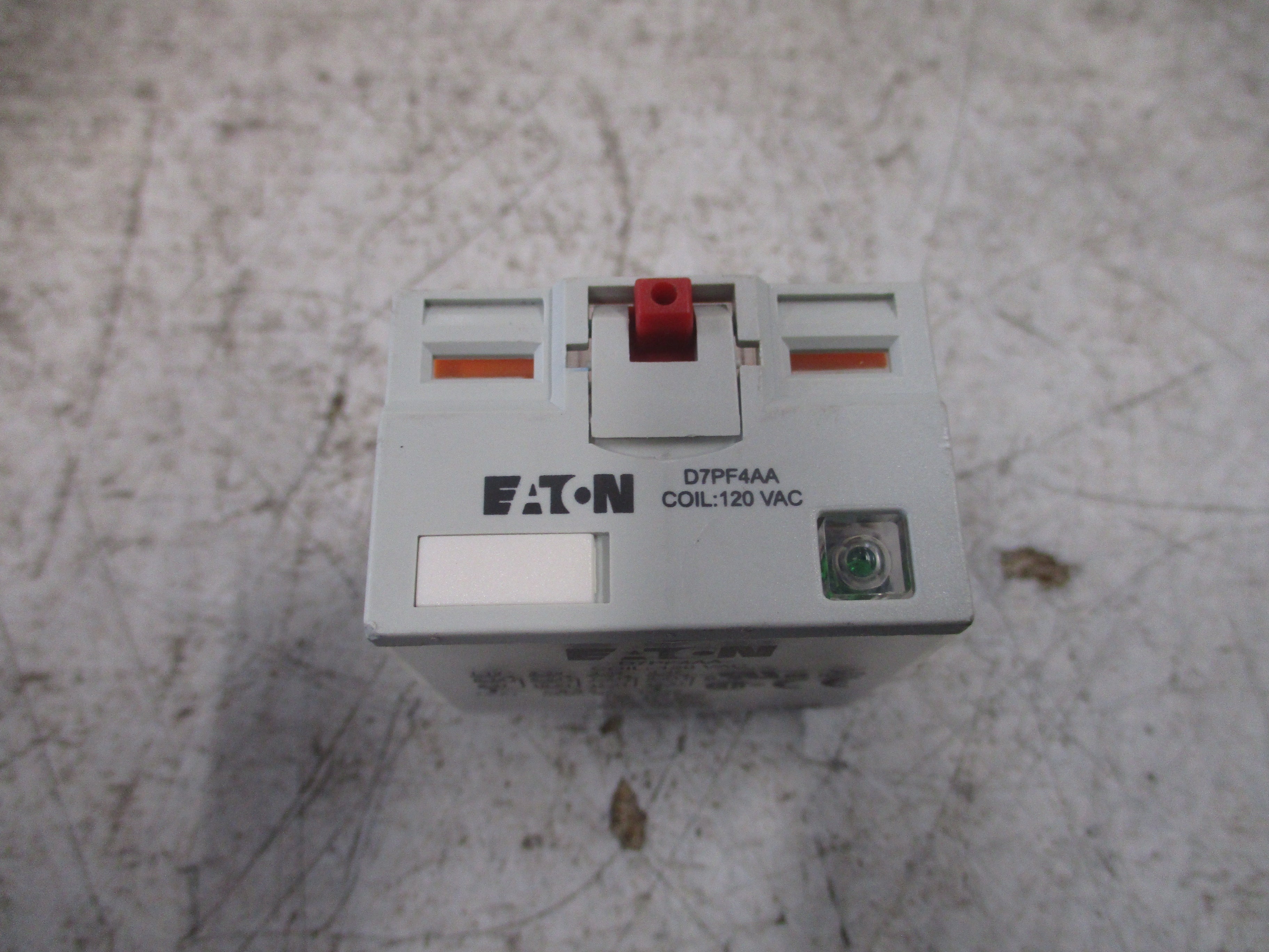 Eaton Relay D7PF4AA 120V Coil Used