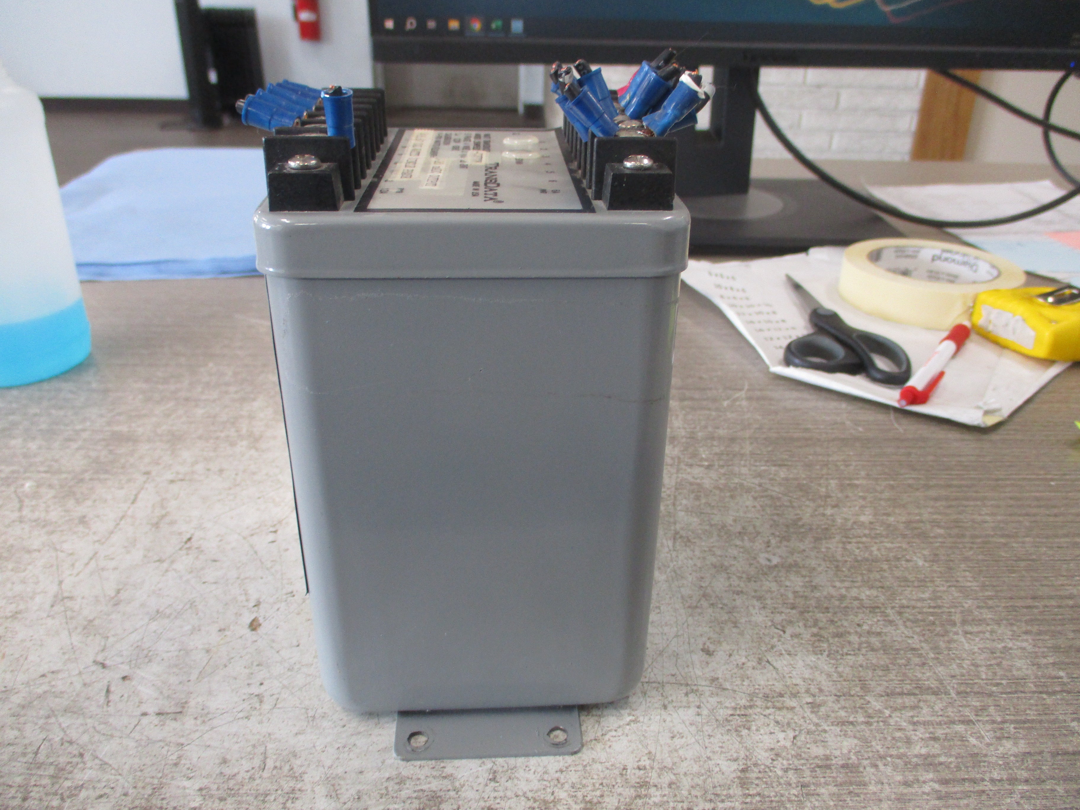 TRANSDATA Watt Transducer 25WP552-CUSTOM 120V 60Hz 5A 3Ph 4W 2 1/2 Element