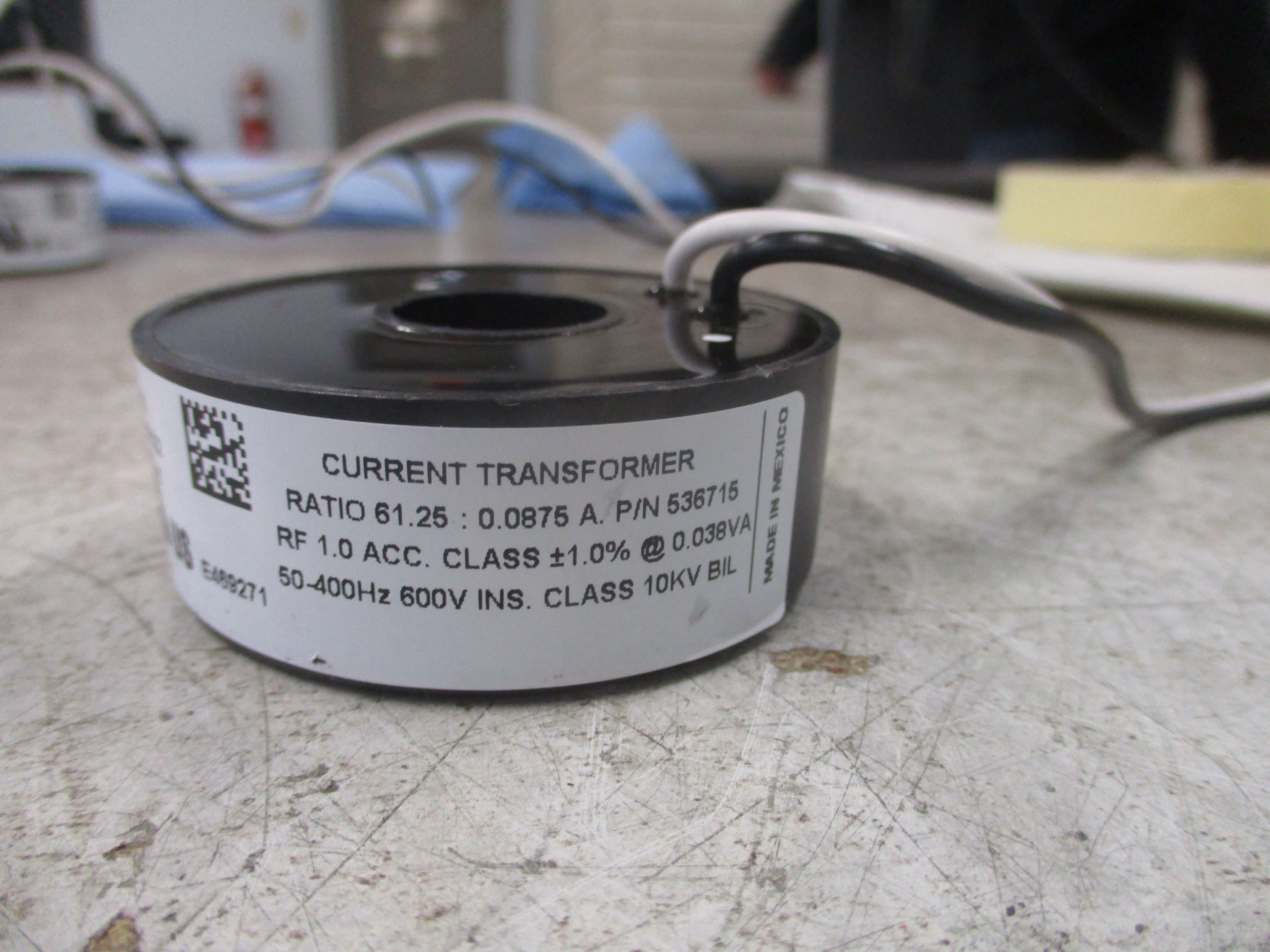 Falco-5 Current Transformer ICT19002/536715 Ratio 61.25:1A 600V 50-400Hz