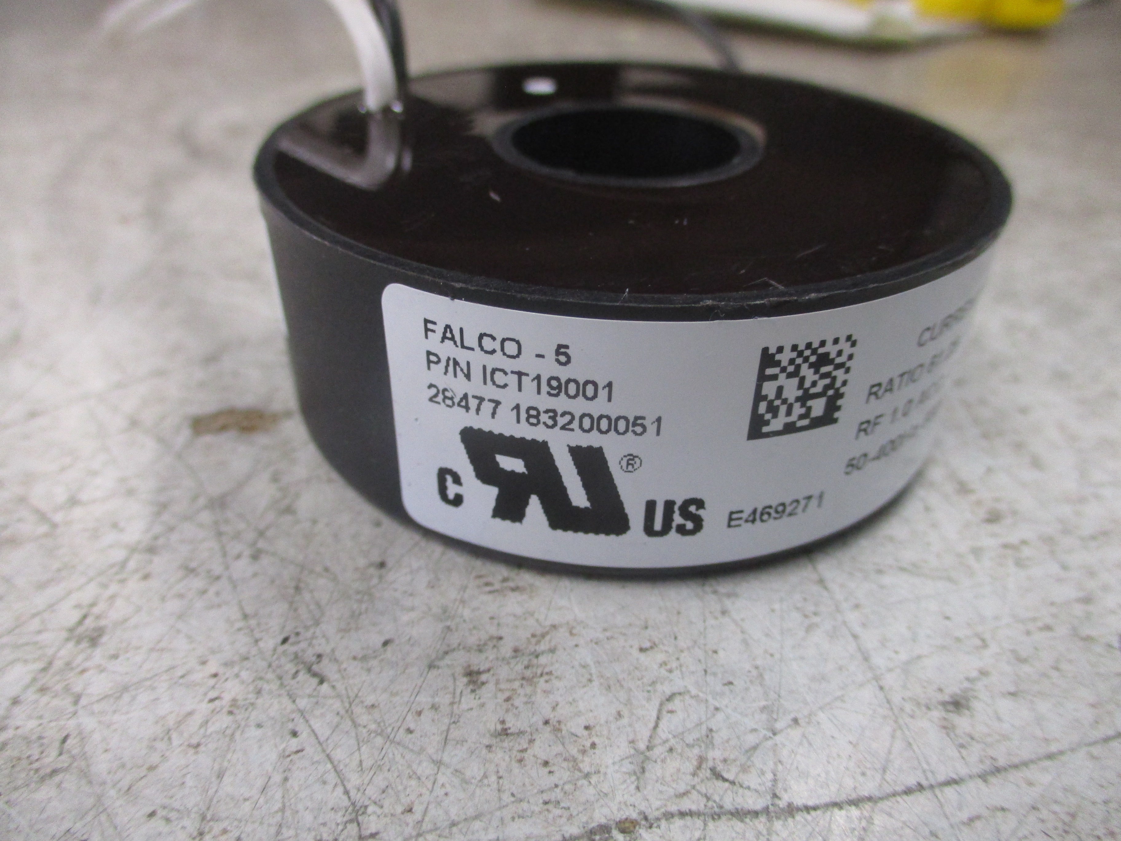 Falco-5 Current Transformer ICT19001/530622P1 Ratio 61.25:1A 600V 50-400Hz