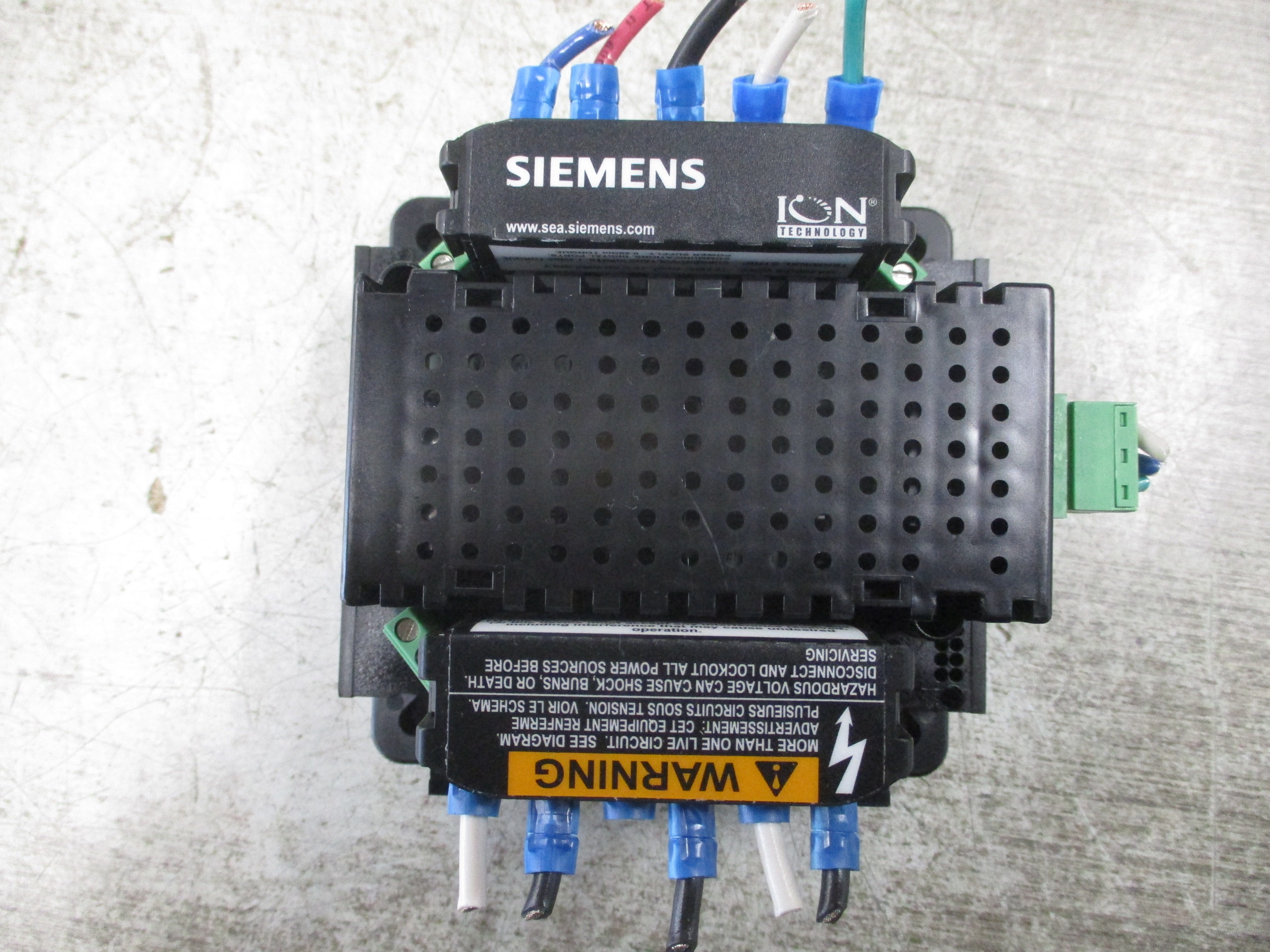 Siemens Ion Power Meter 9200 92-TRAN 3Ph 400V L-L 690V L-L Used