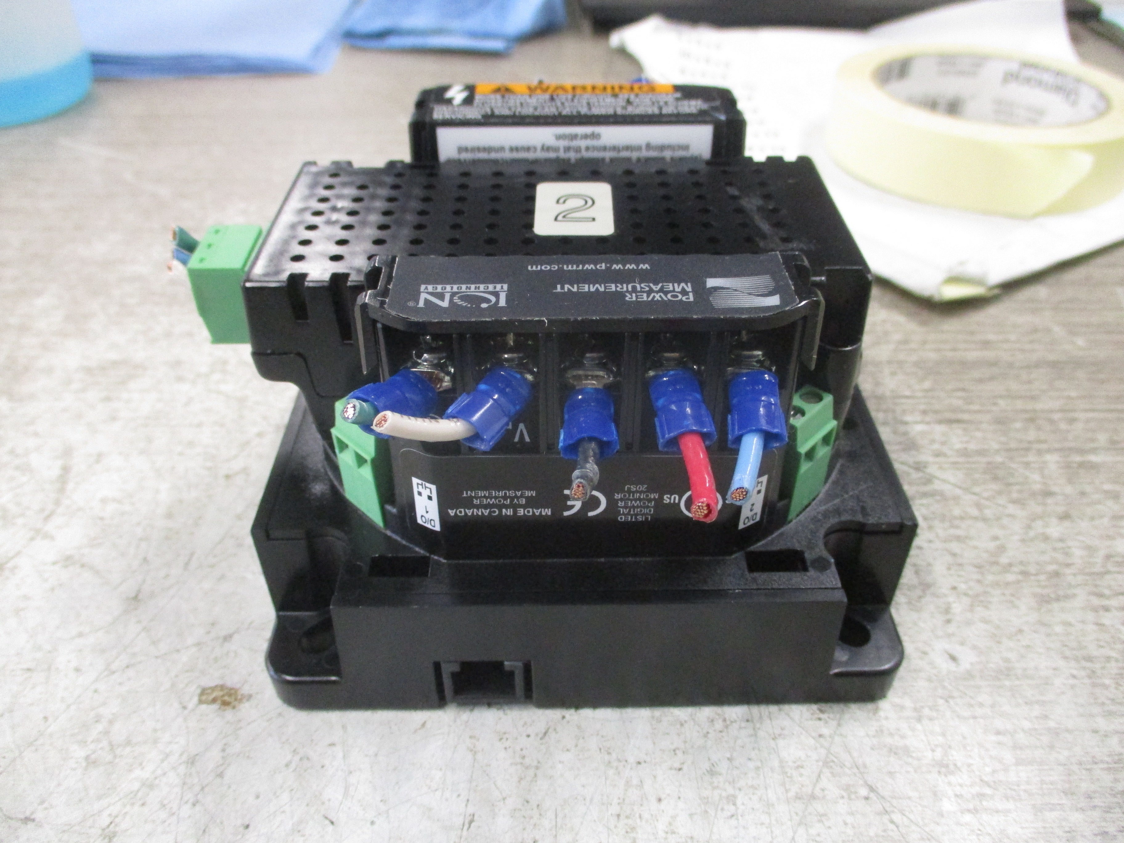 Schneider Electric PowerLogic Ion Power Meter 6200 P620BT1A00 3Ph 400V L-N