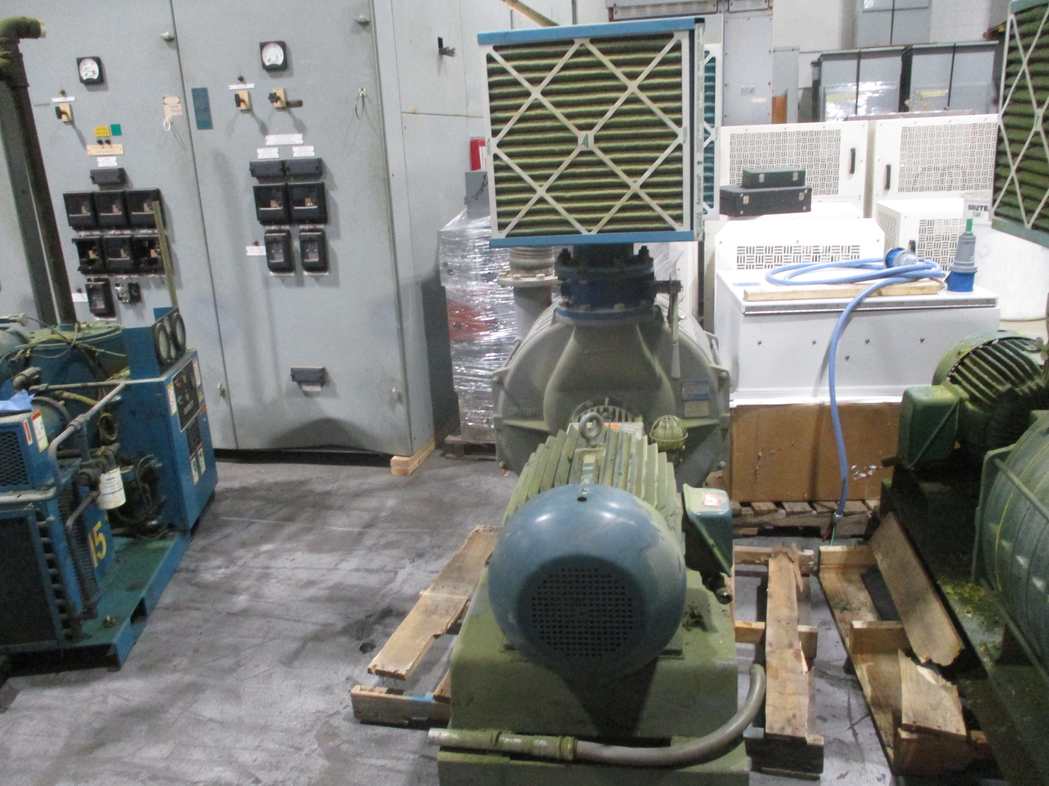 Lamson Multistage Centrifugal Blower 556-6-0-AD 40HP 270-1900 CFM Used