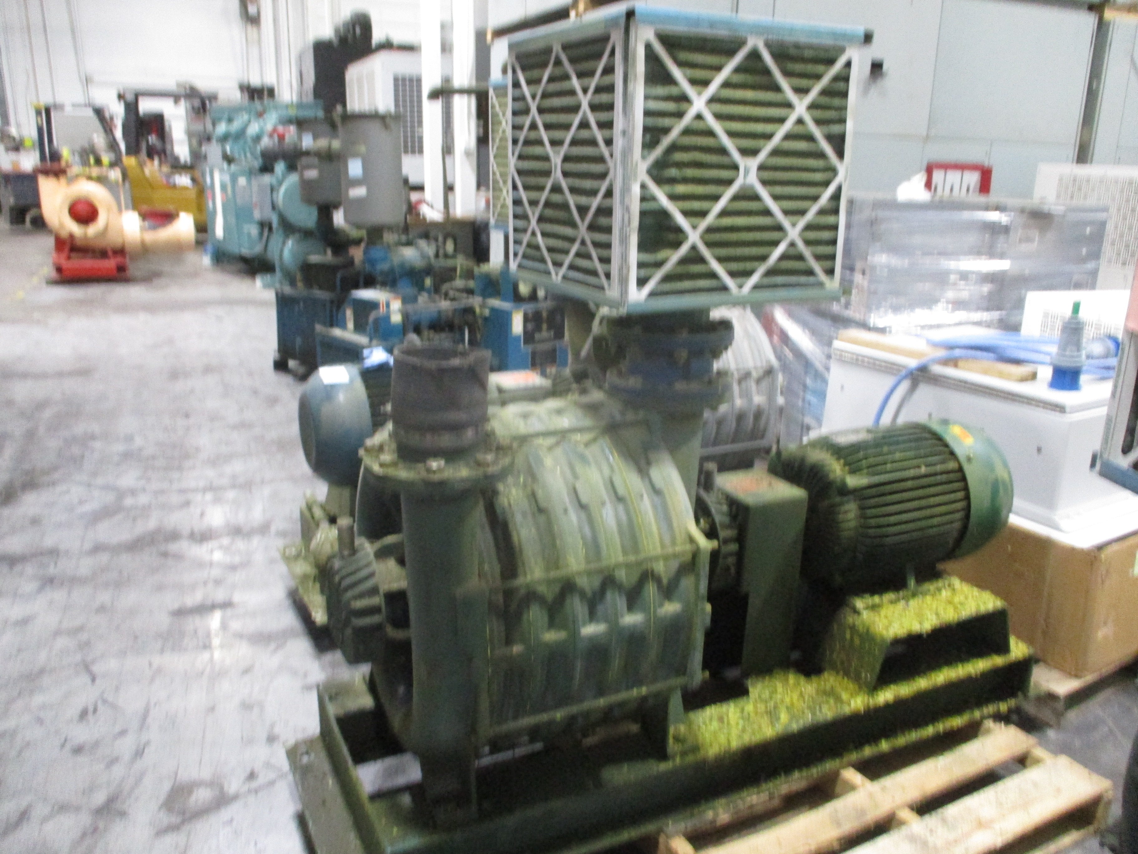 Lamson Multistage Centrifugal Blower 556-6-0-AD 40HP 270-1900 CFM Used