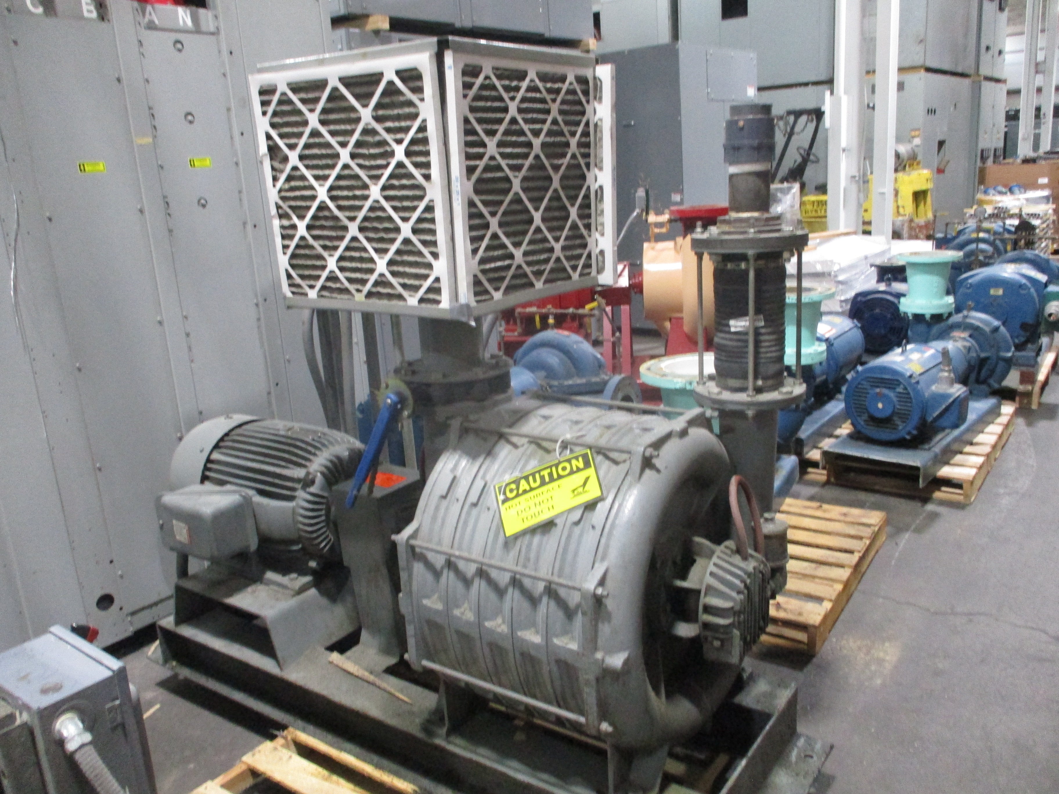 Gardner Denver Multistage Centrifugal Blower 556-6-0-AD 40HP 270-1900 CFM Used