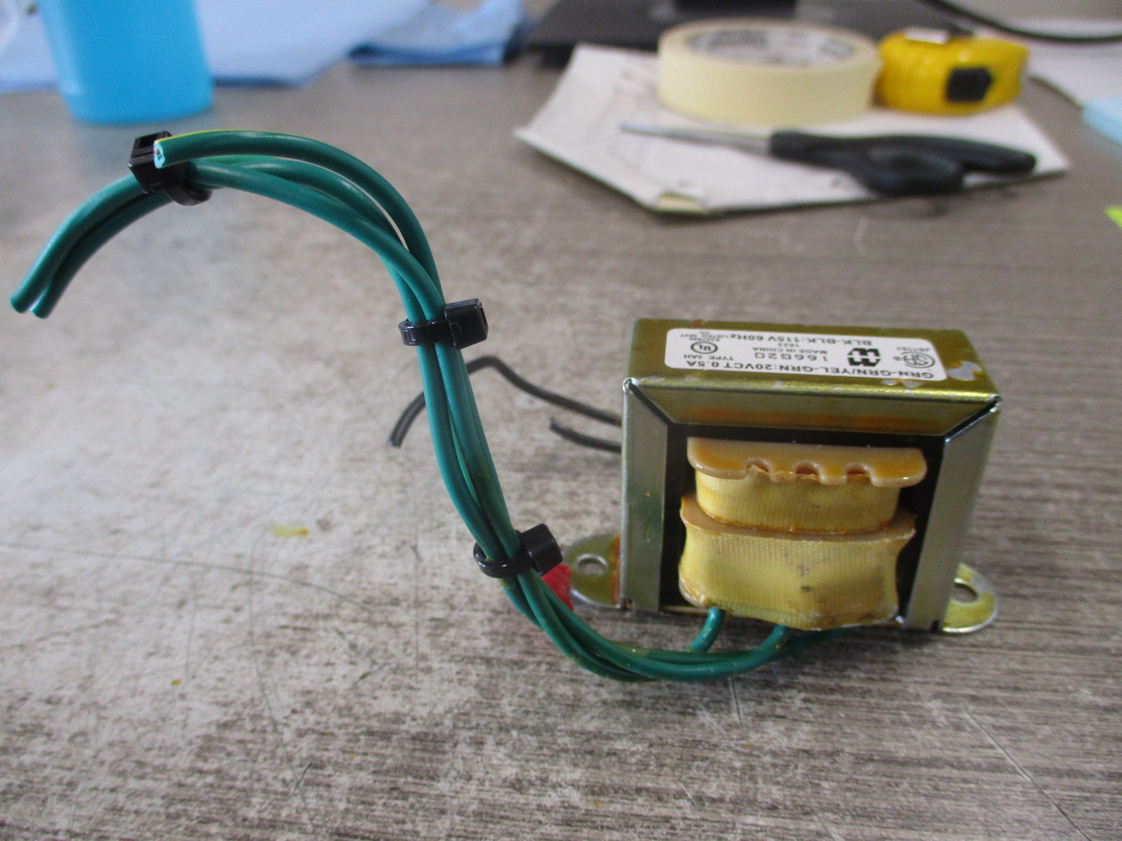 Hammond Transformer 166G20 20VCT 115V 60Hz Used