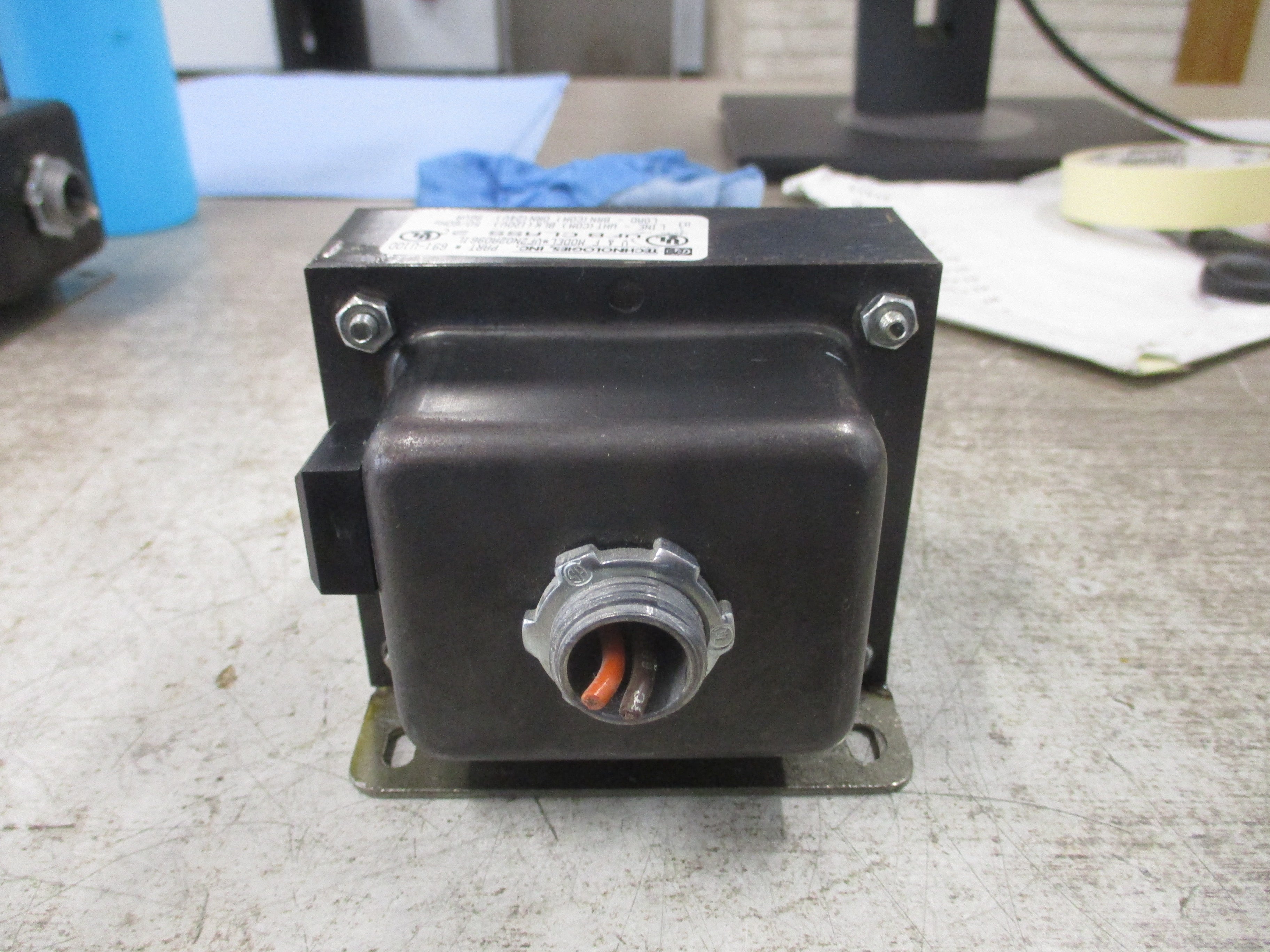 RE Technologies ,Inc. Transformer 691-U100 96VA Pri: 120V Sec: 24V 50/60Hz Used