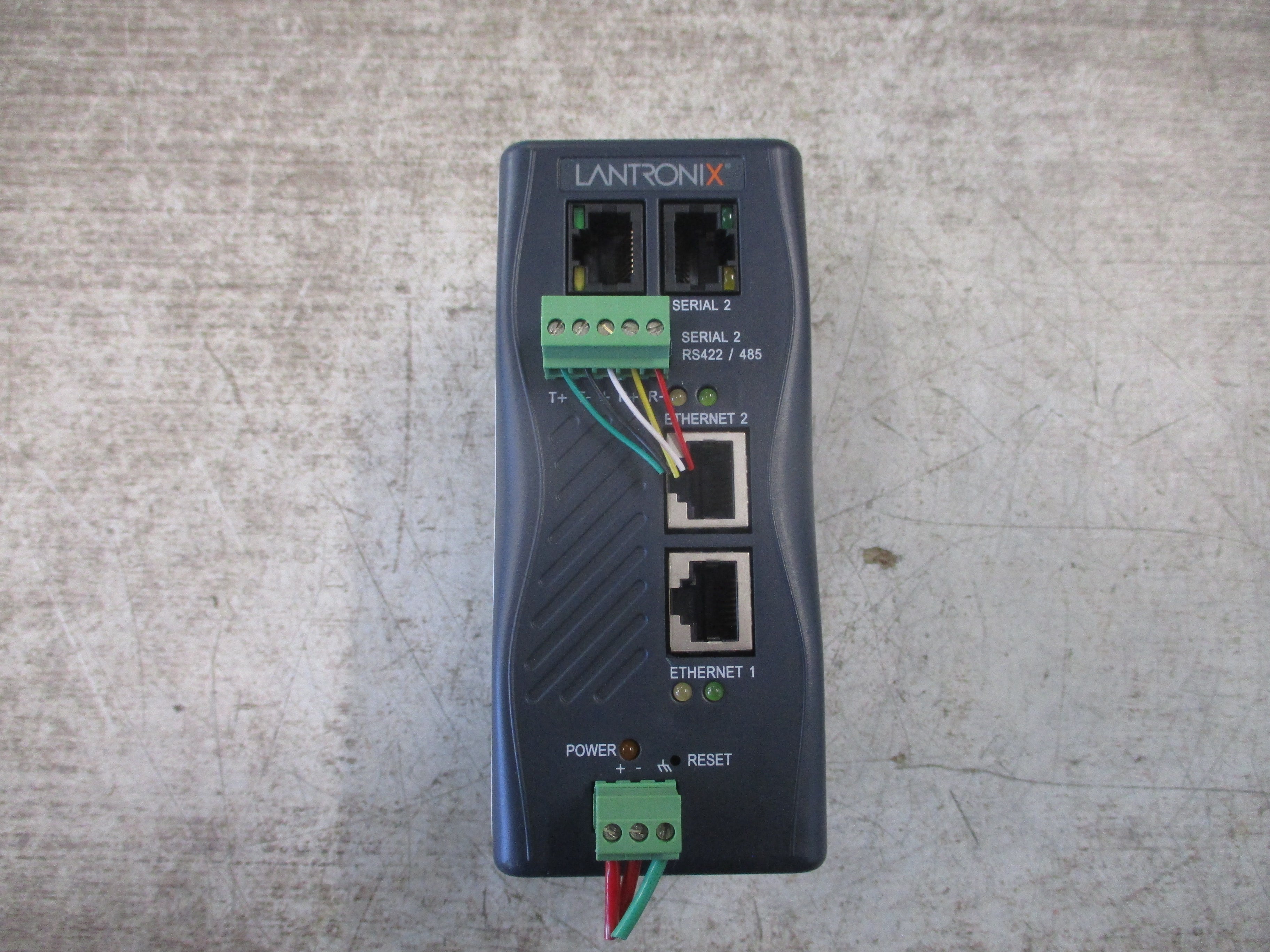 Lantronix Xpress DR+ Serial To Ethernet Device Server 310-546-R Rev. E 9-30VDC