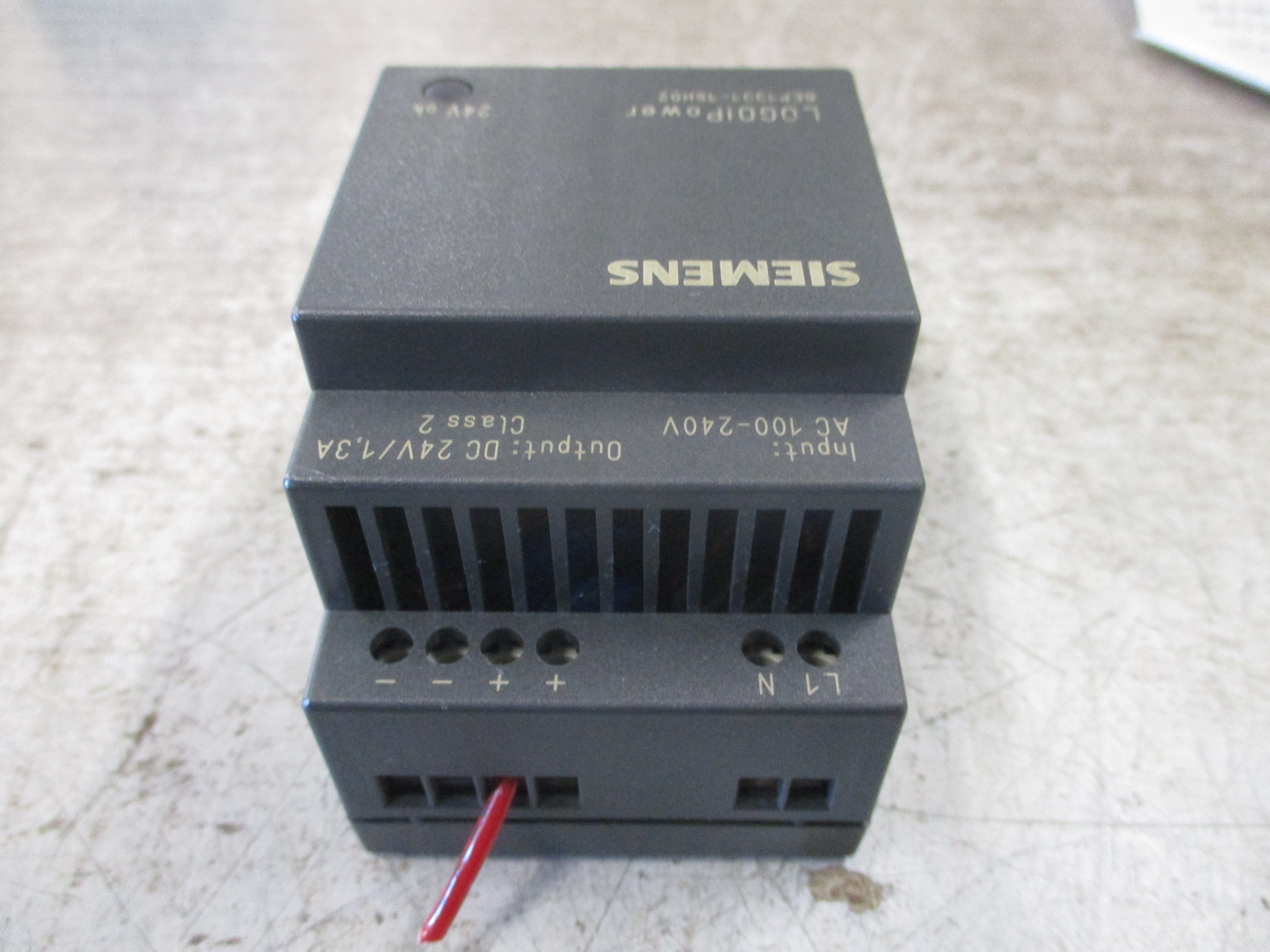Siemens LOGO!Power Power Supply 6EP1331-1SH02 Input: 100-240VAC