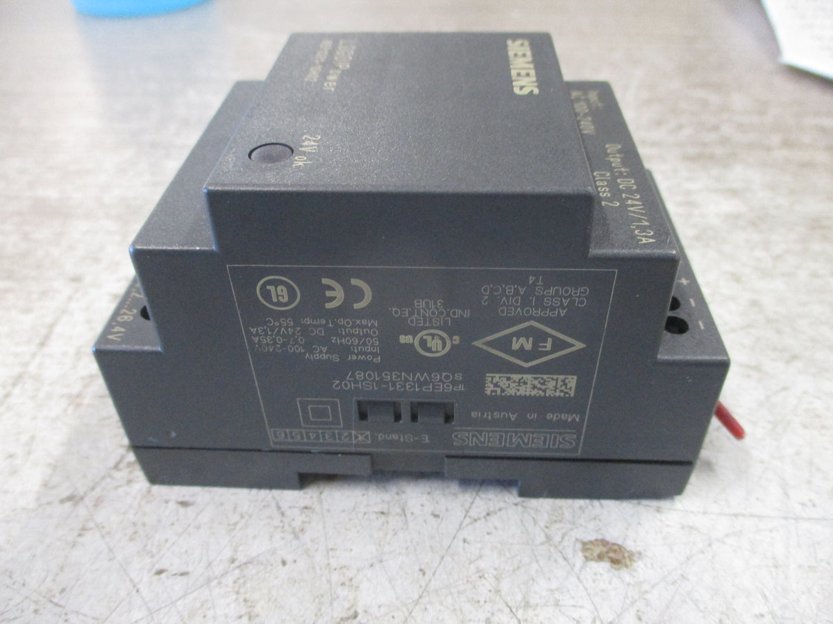 Siemens LOGO!Power Power Supply 6EP1331-1SH02 Input: 100-240VAC