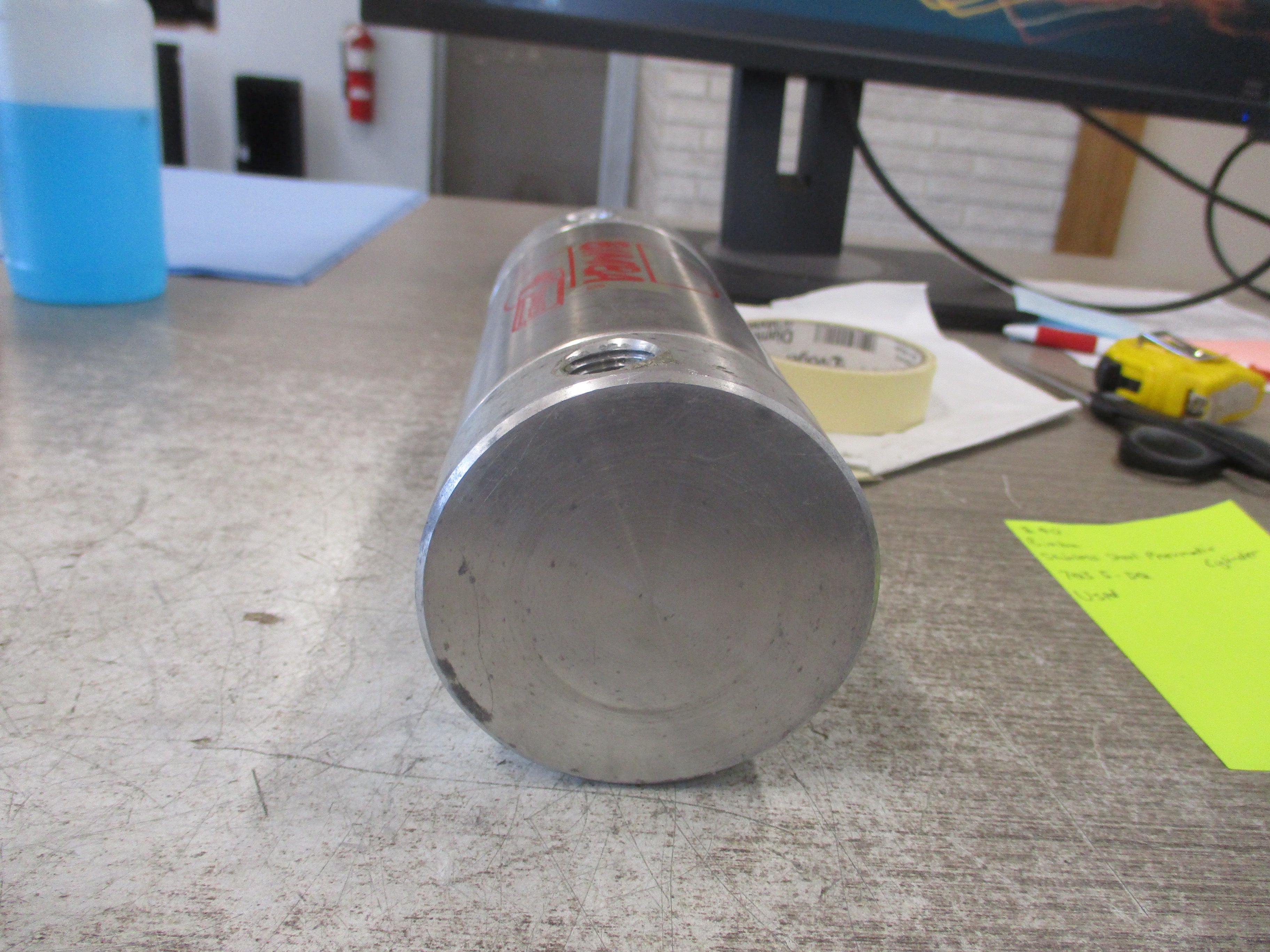 Bimba Stainless Steel Pneumatic Cylinder 703 5-DQ Used