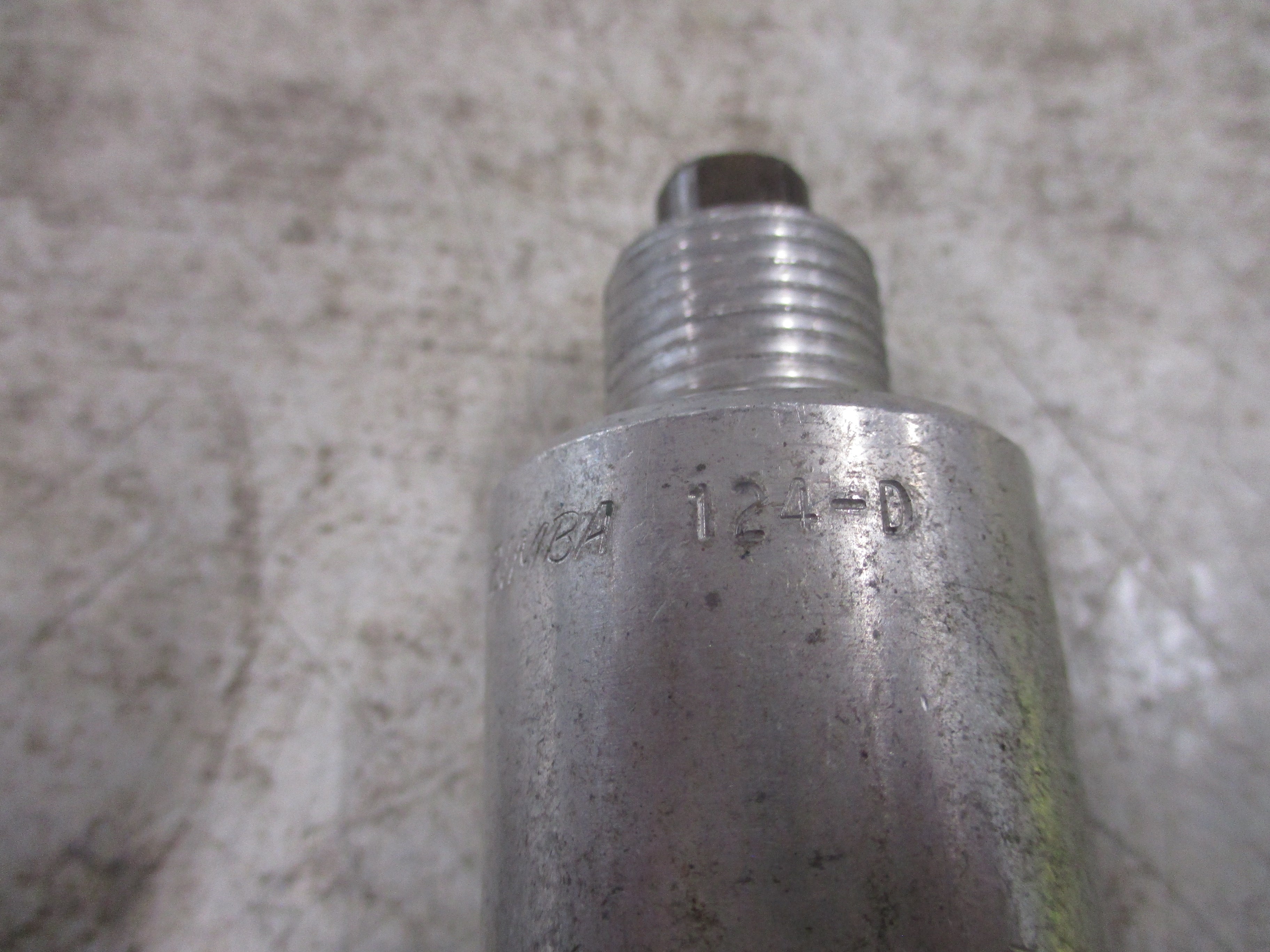Bimba Stainless steel Pneumatic Cylinder 124-D Used