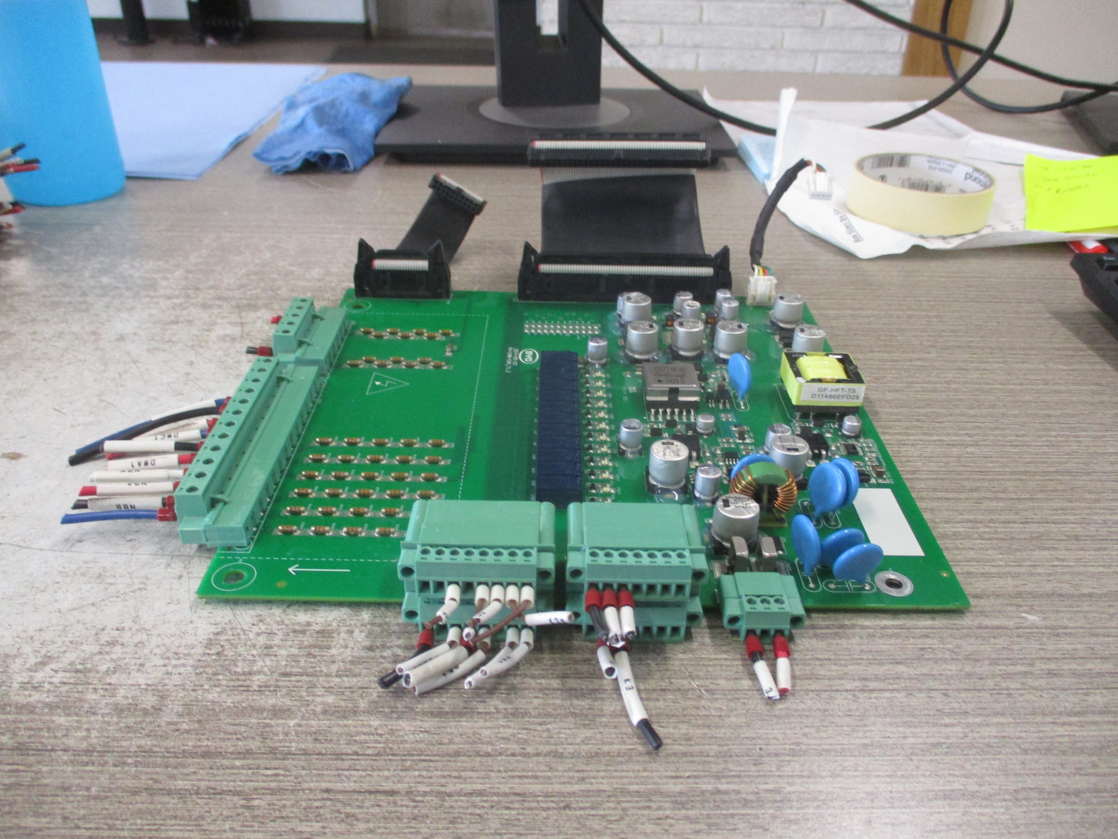 BYD Control Board PV-CAB-CSA_T1.2 W/Cables Used