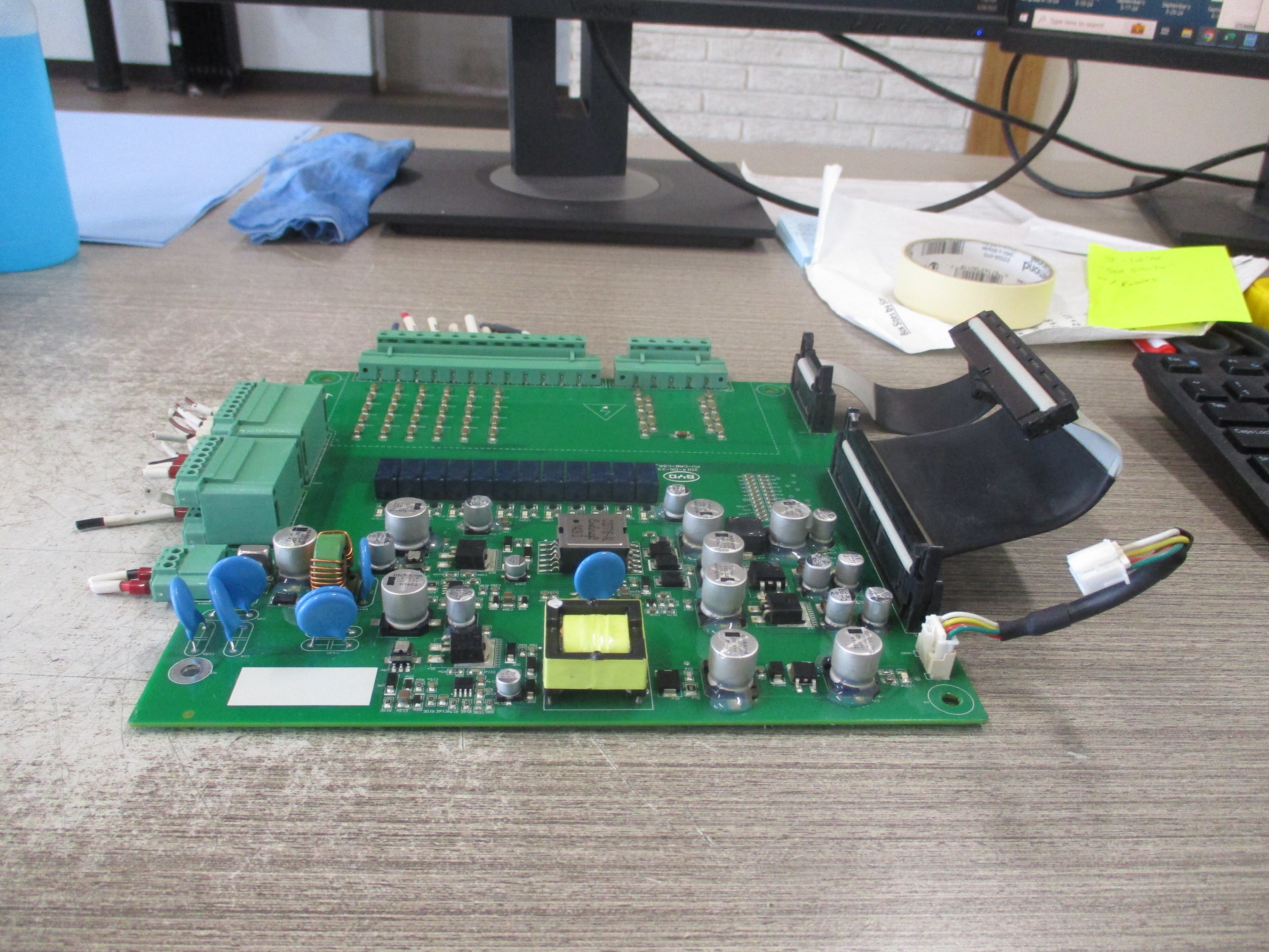 BYD Control Board PV-CAB-CSA_T1.2 W/Cables Used