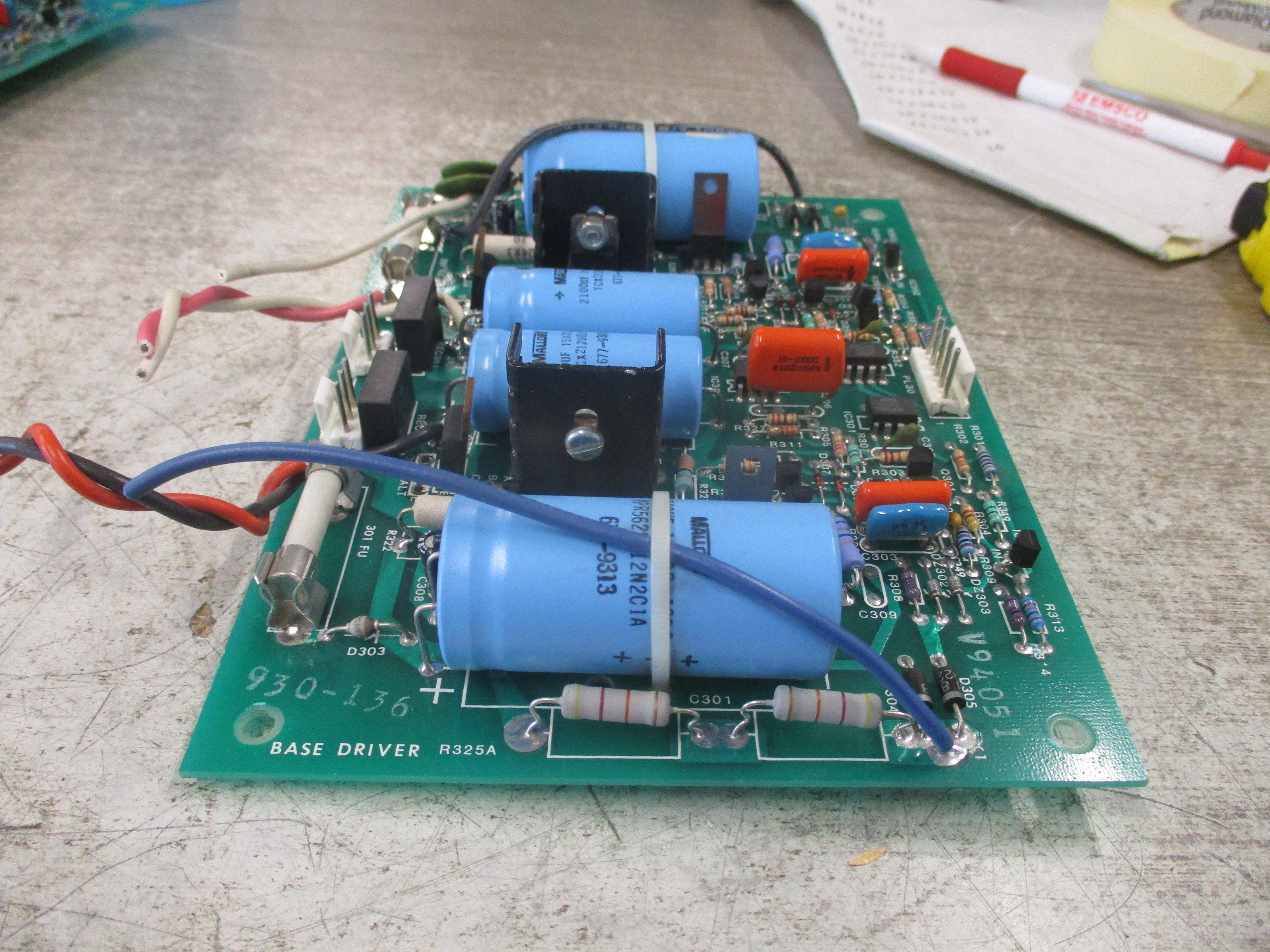 Furnas VeeArc Base Driver Board 404-055G Used