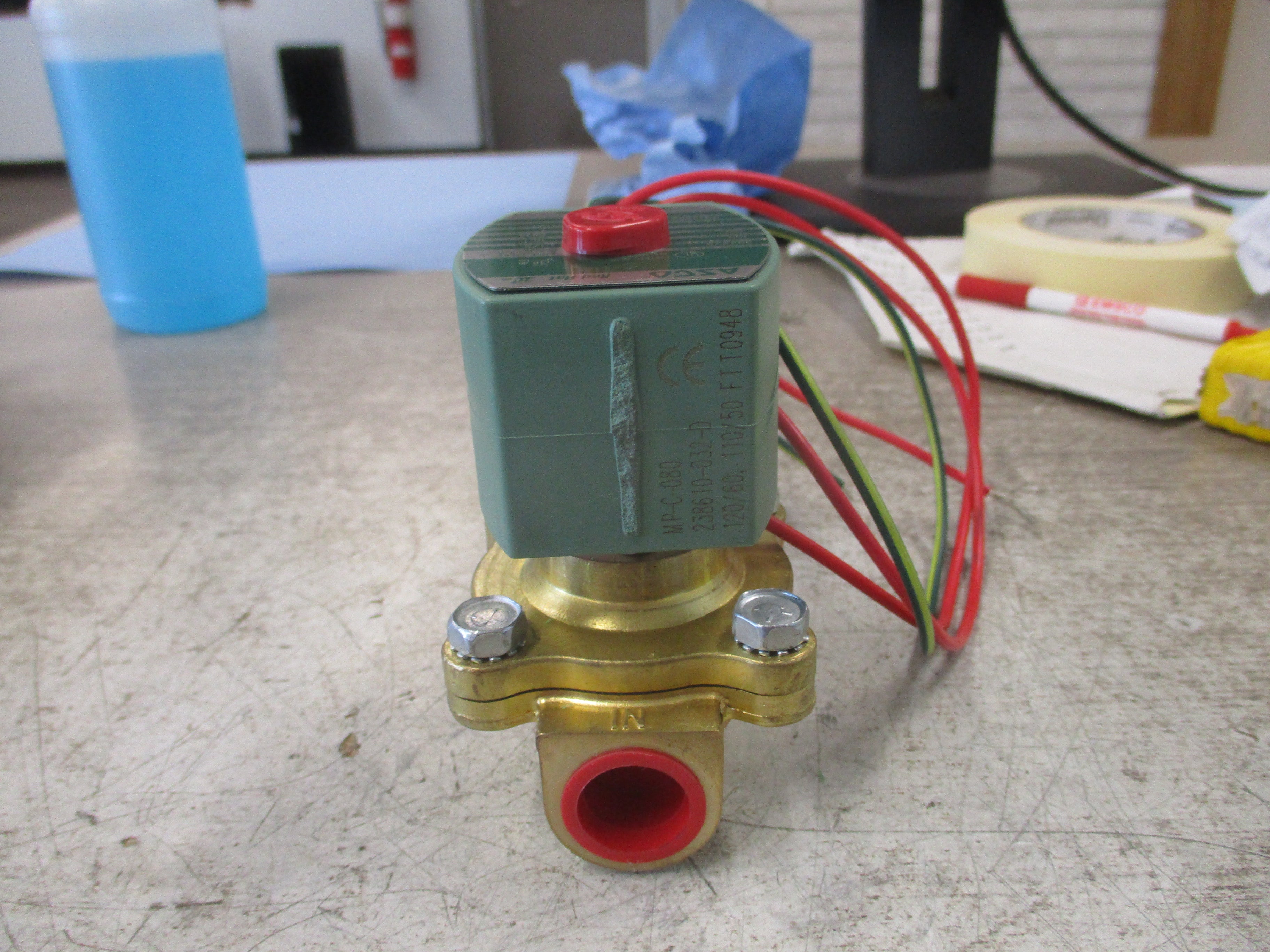 Asco Red-Hat Solenoid Valve 8210G094 120V Coil New Surplus