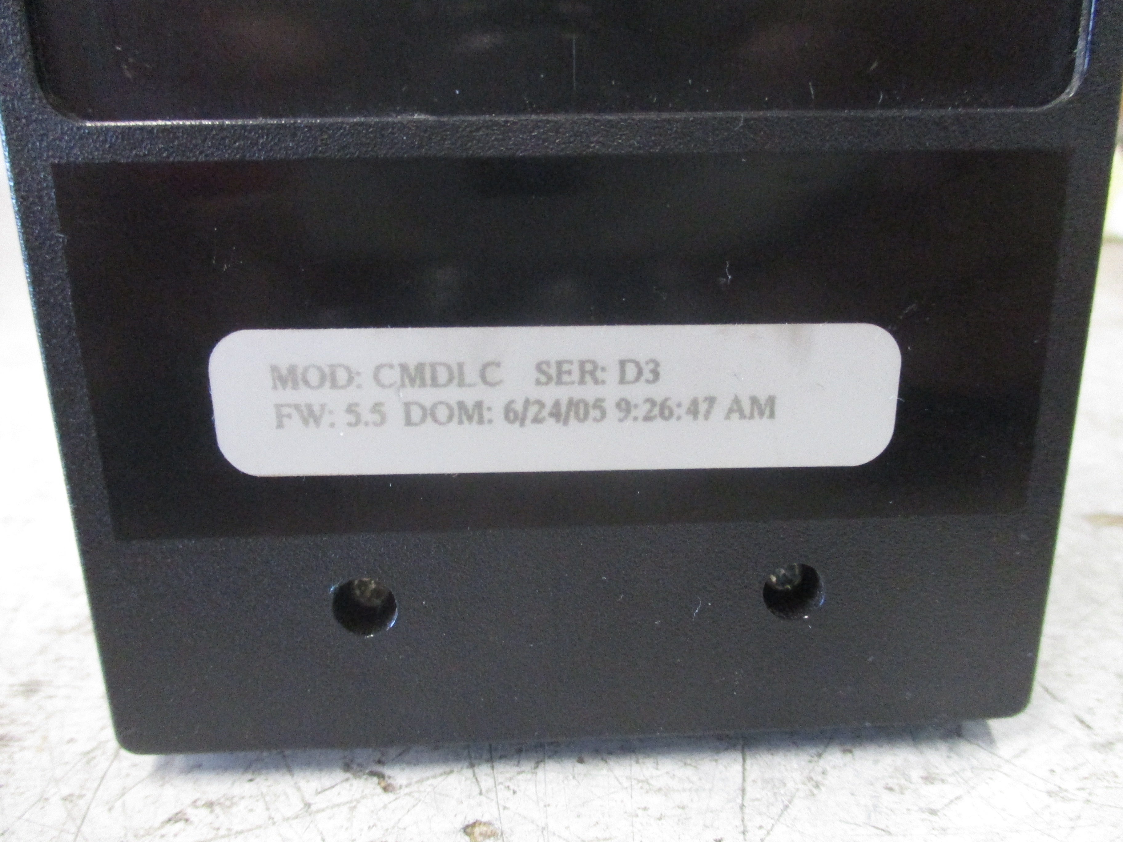 Square D PowerLogic Circuit Monitor Display Module CMDLC Ser. D3 FW: 5.5 Used