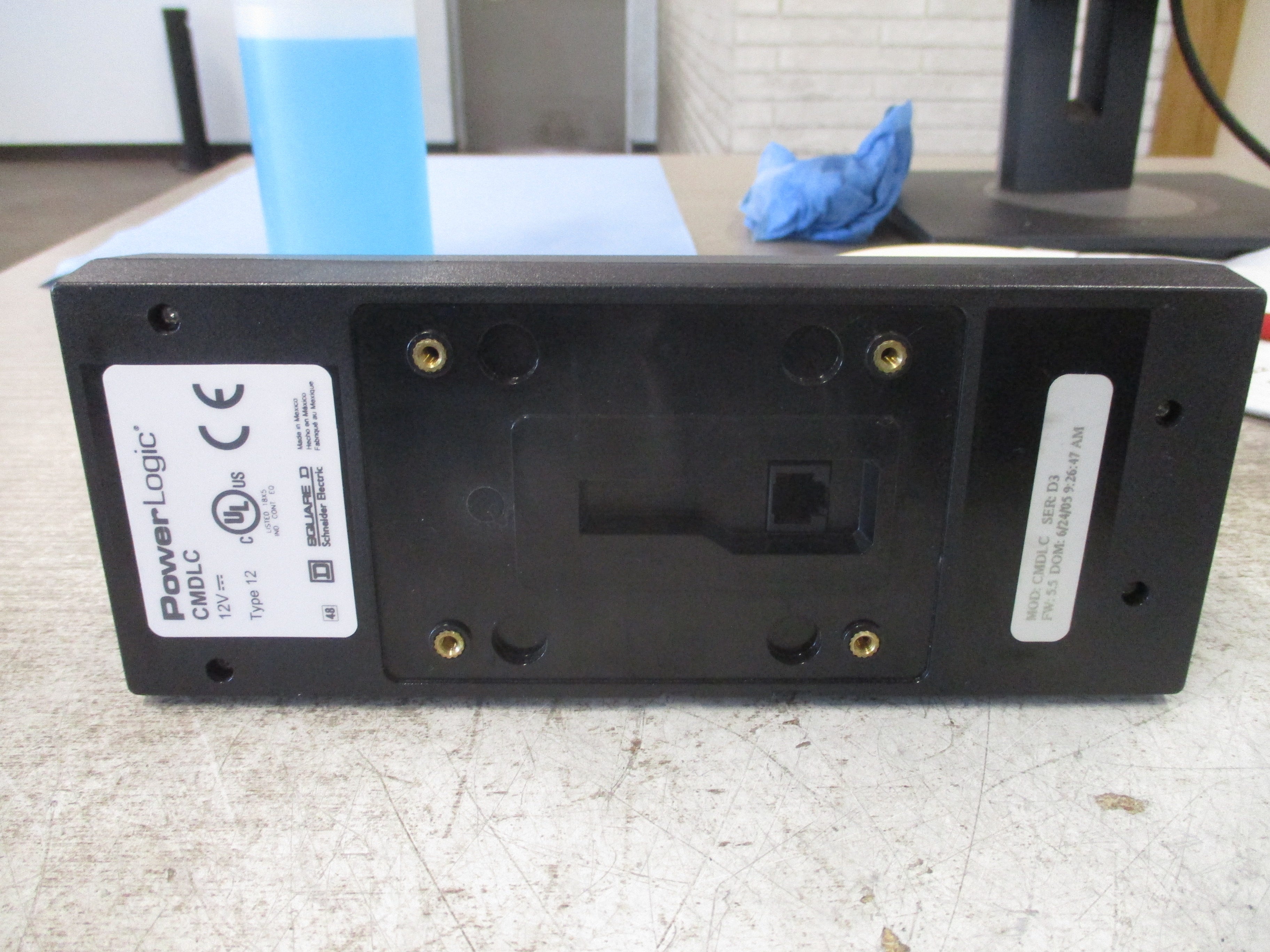 Square D PowerLogic Circuit Monitor Display Module CMDLC Ser. D3 FW: 5.5 Used