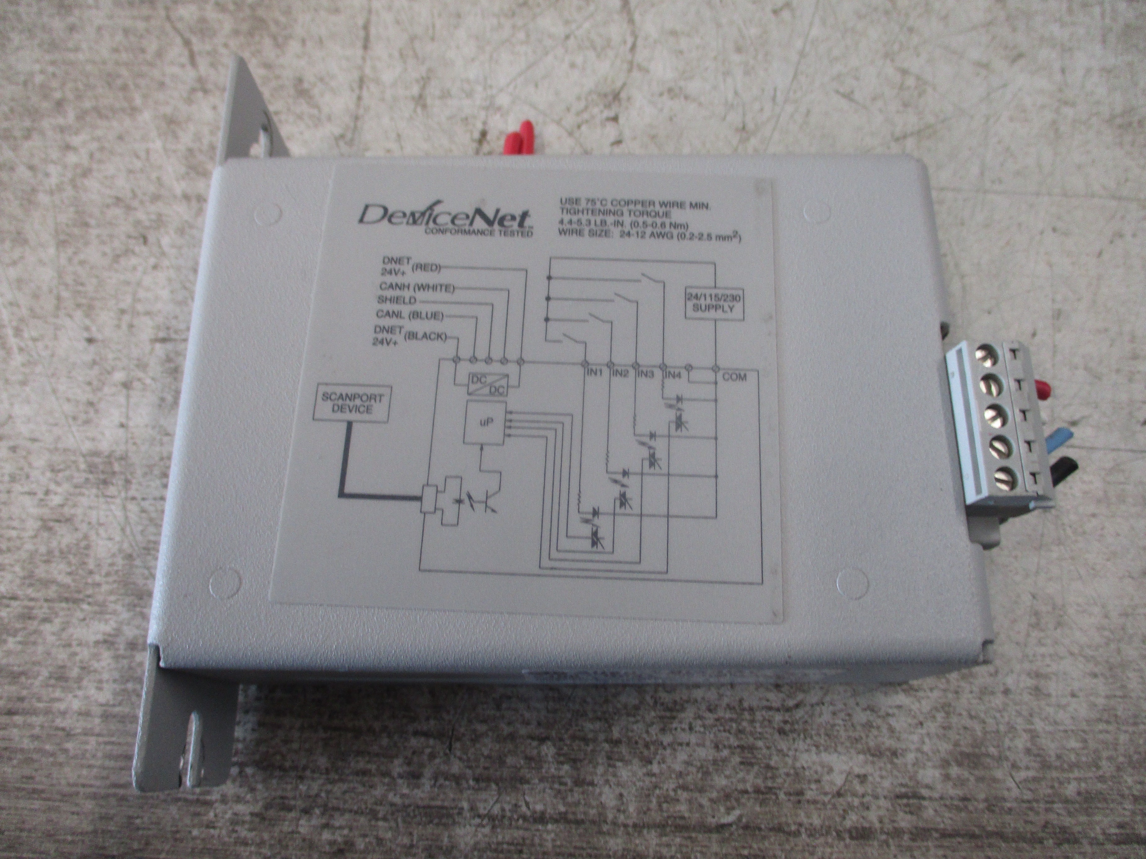 Allen-Bradley DeviceNet Comm Module 2100-GK61 FRN: 2.080 Series A Used