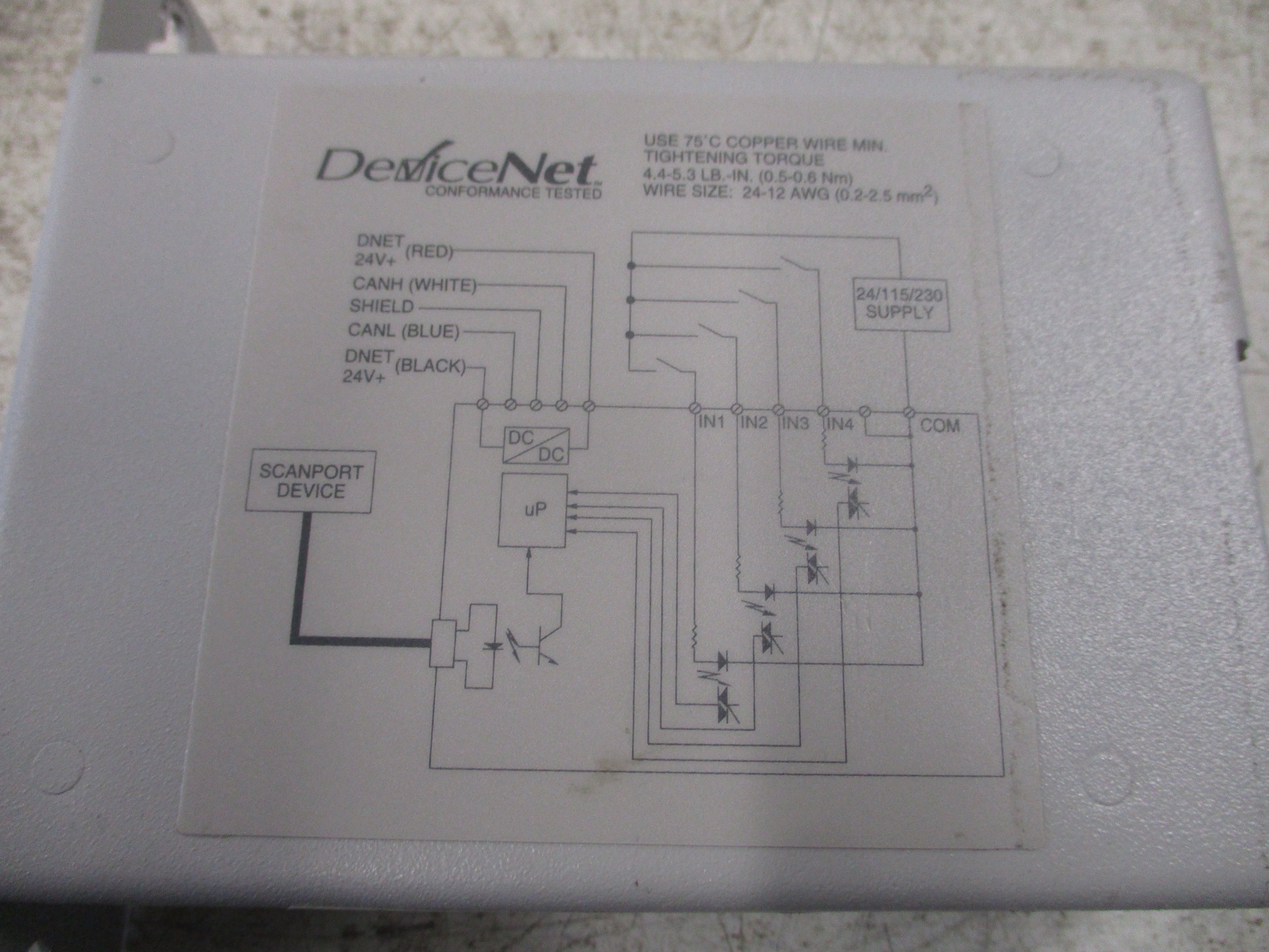 Allen-Bradley DeviceNet Comm Module 2100-GK61 FRN: 2.080 Series A Used