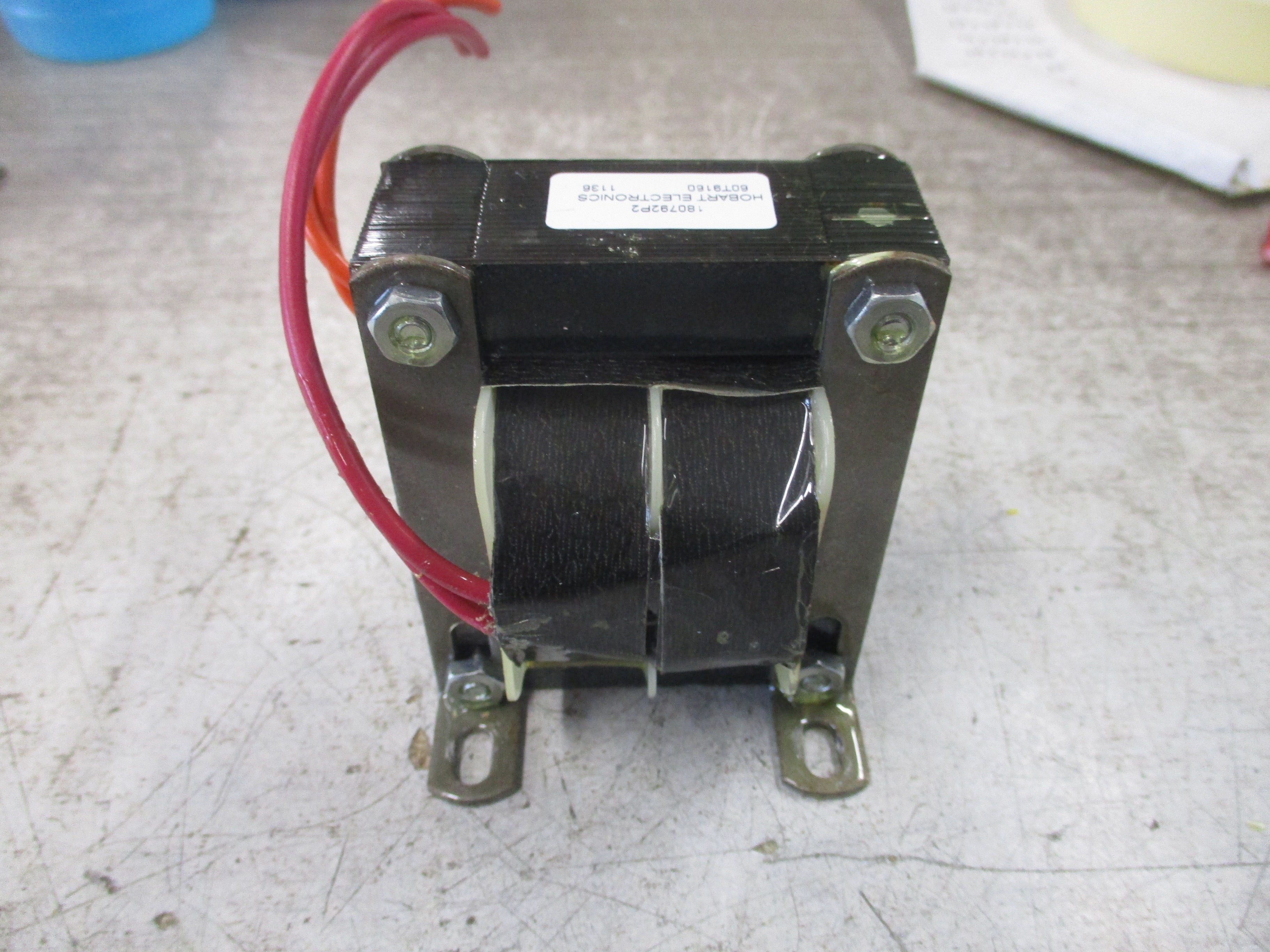 Hobart Transformer 60T9160 27VA Pri: 24V Sec: 22V 50/60Hz Used