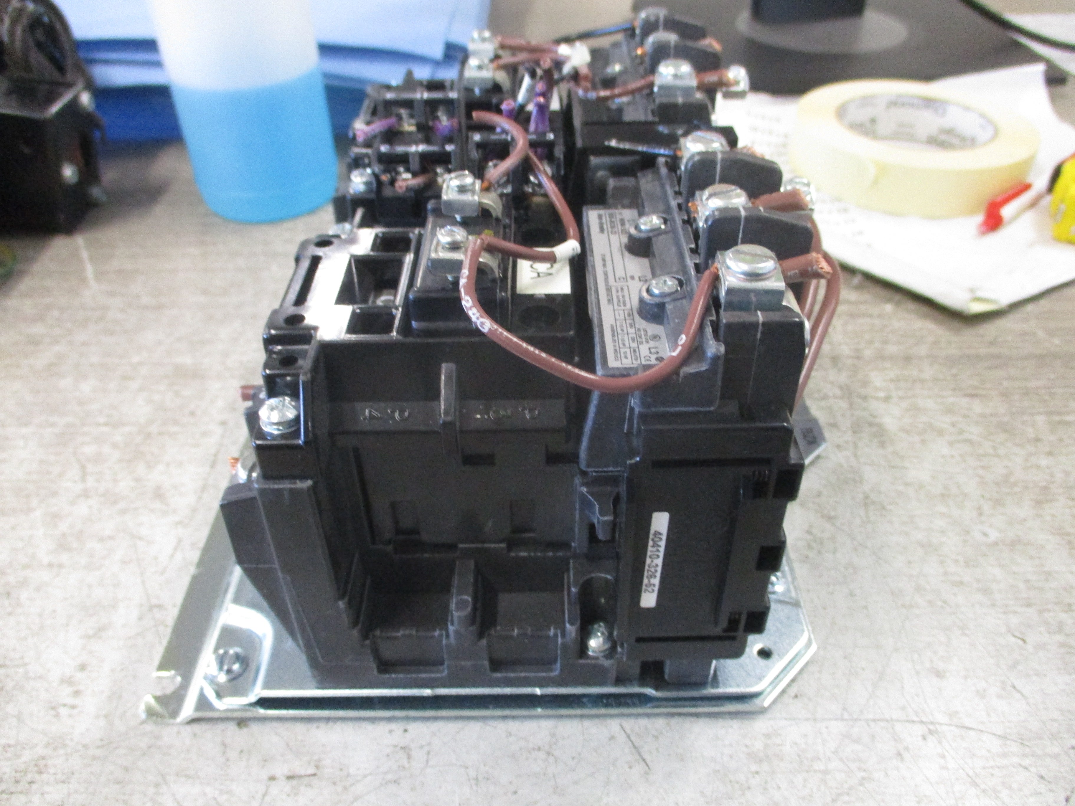 Allen-Bradley Size 1 Reversing Contactor 505-BOB-23 Ser. C 460-480V Coil 27A