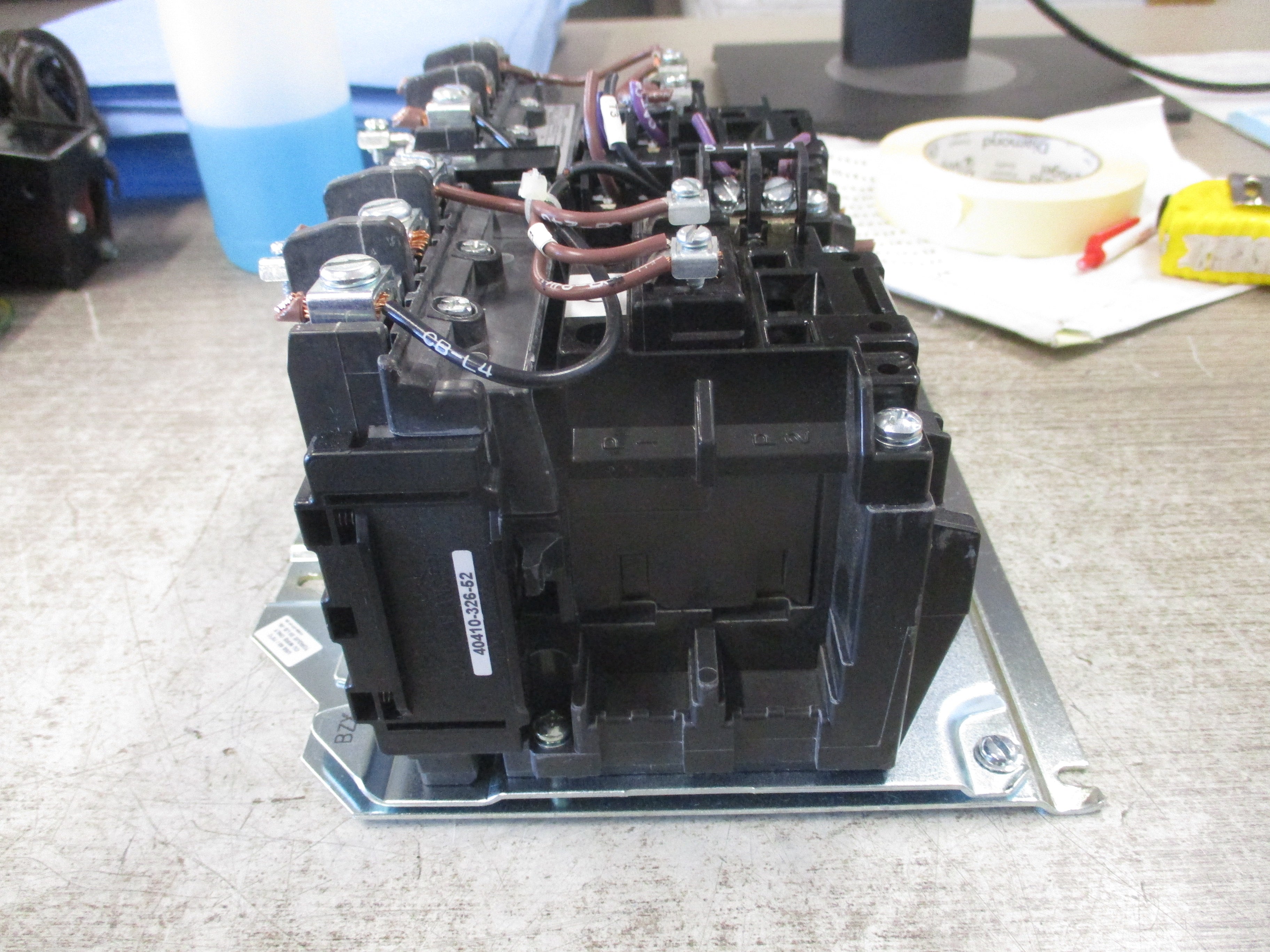 Allen-Bradley Size 1 Reversing Contactor 505-BOB-23 Ser. C 460-480V Coil 27A