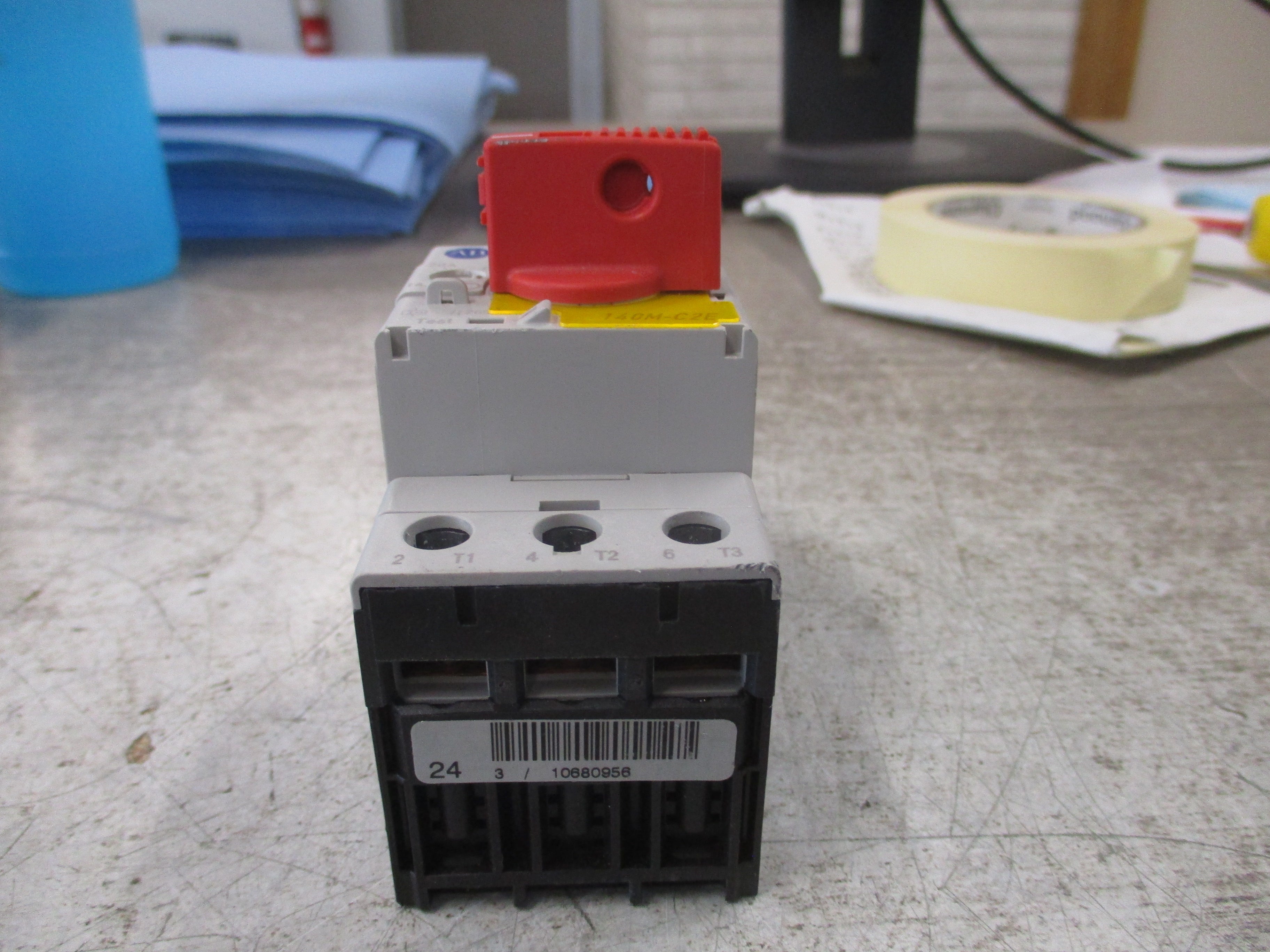 Allen-Bradley Manual Motor Protector 140M-C2E-C20 Ser. C Trip: 14.5-20A Used