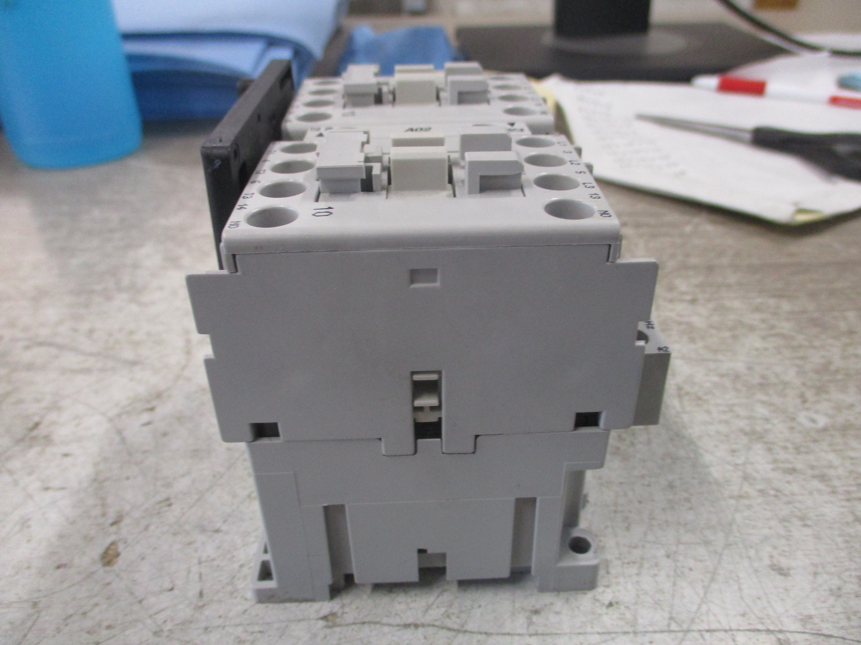 Allen-Bradley Reversing Contactor 104-C23J22 Ser. D 24V Coil 30A 600V Used