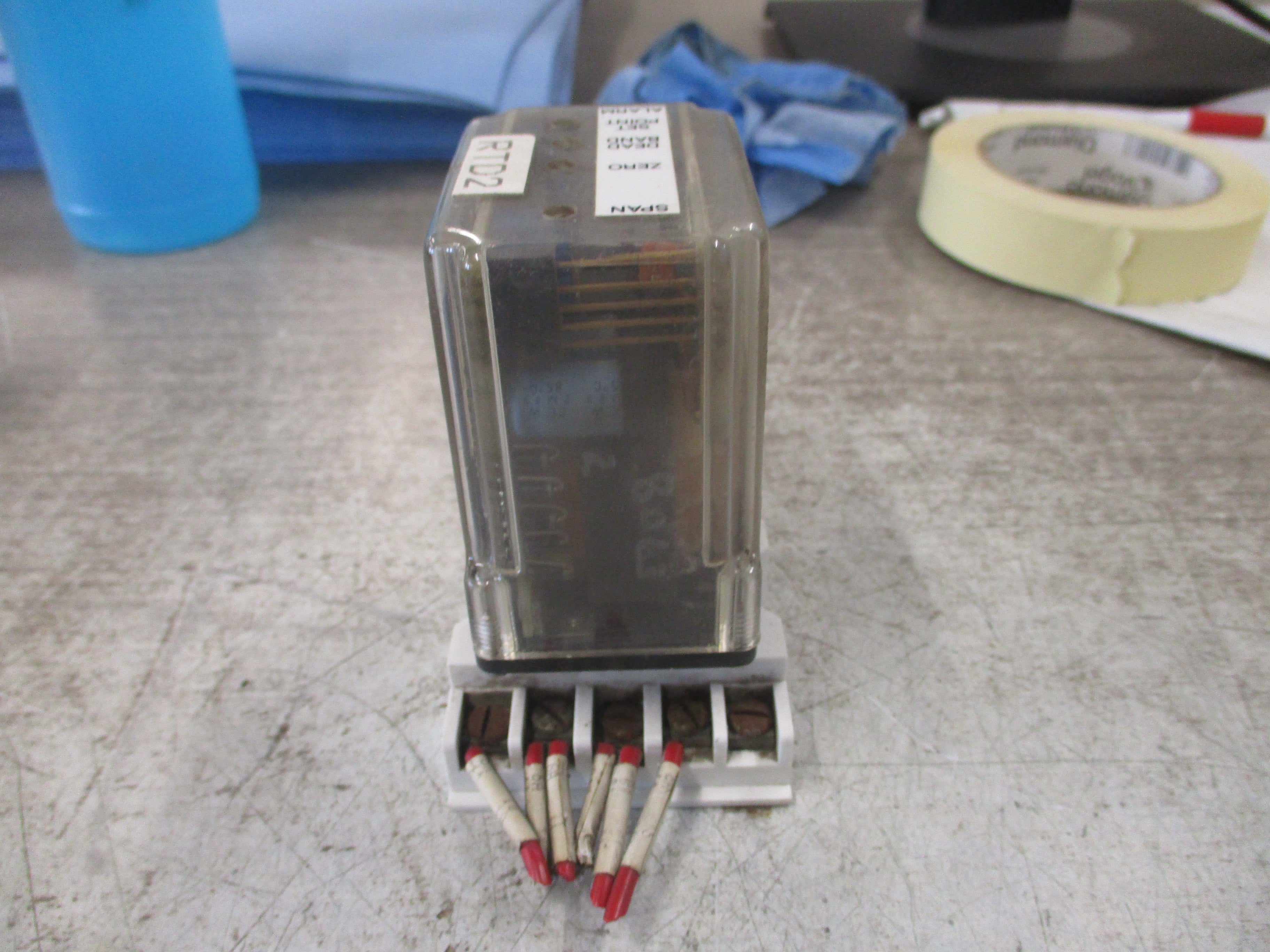 Wilkerson Mighty Module MM1400 115VAC Option: 120ohm.00627 W/Base Used