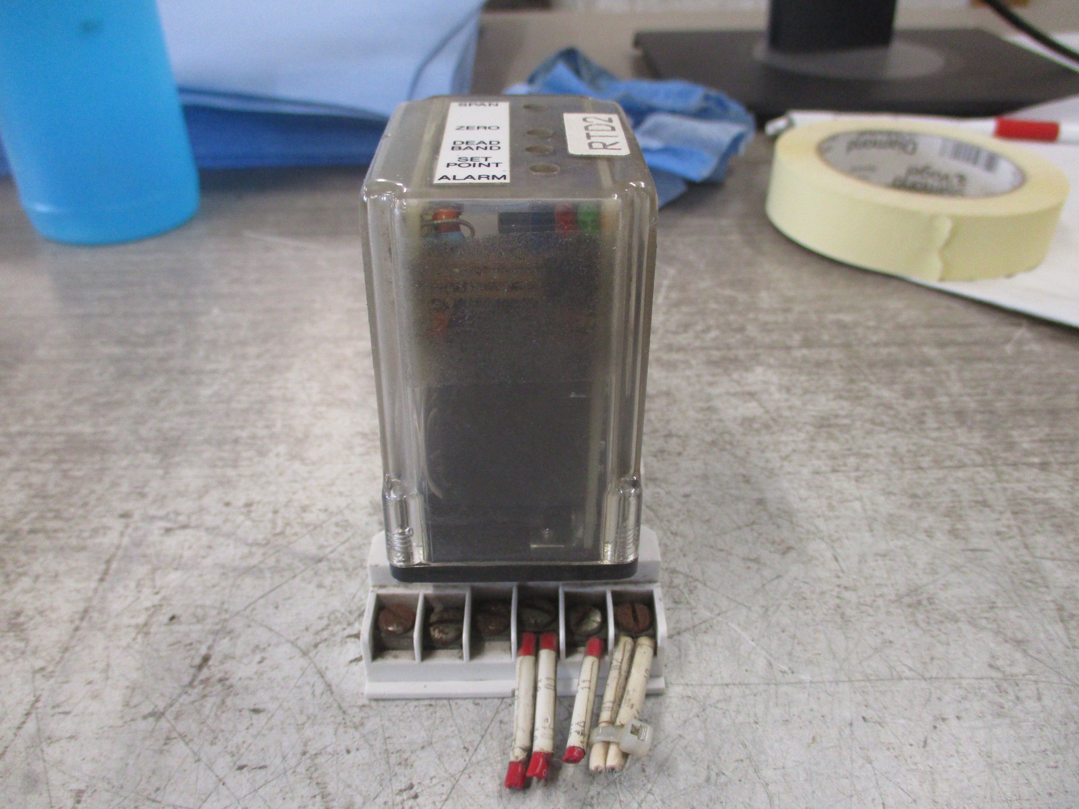 Wilkerson Mighty Module MM1400 115VAC Option: 120ohm.00627 W/Base Used