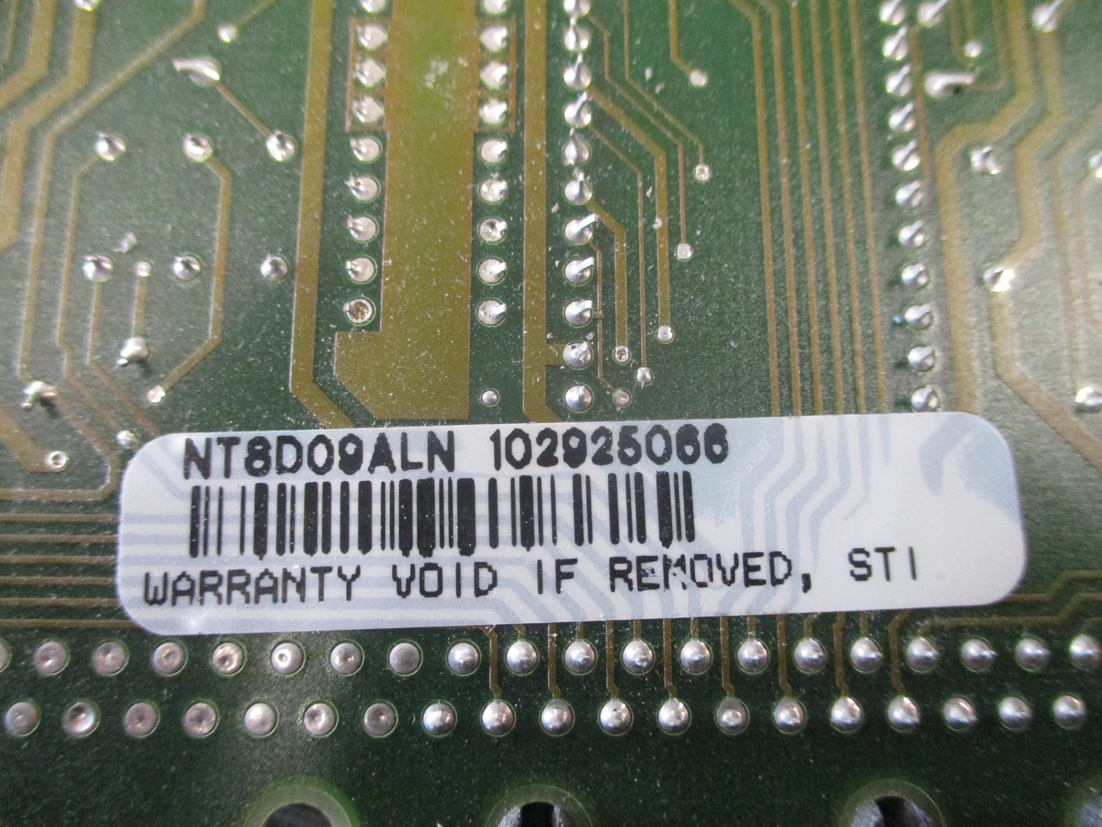 Nortel Meridian Analog Message/Waiting Line Card NT8D09AL Rlse 04 Used
