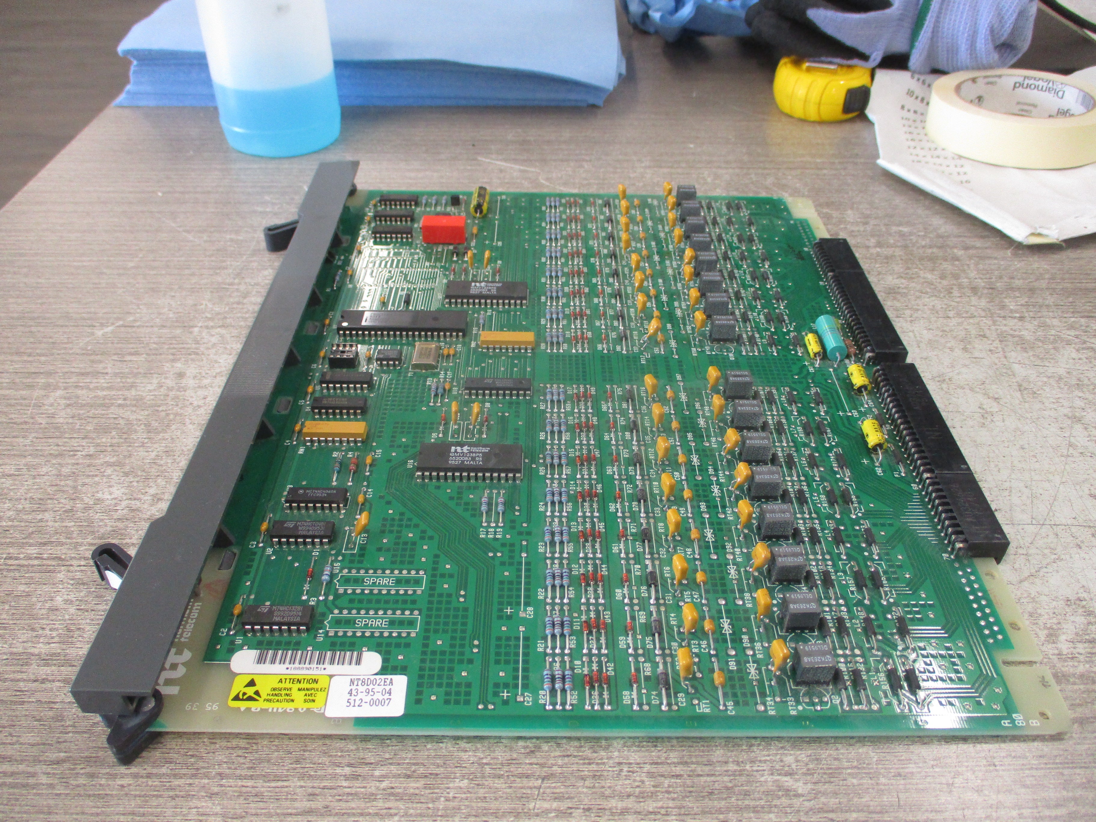 Nortel Meridian Digital Line Card NT8D02EA RIse 04 Used