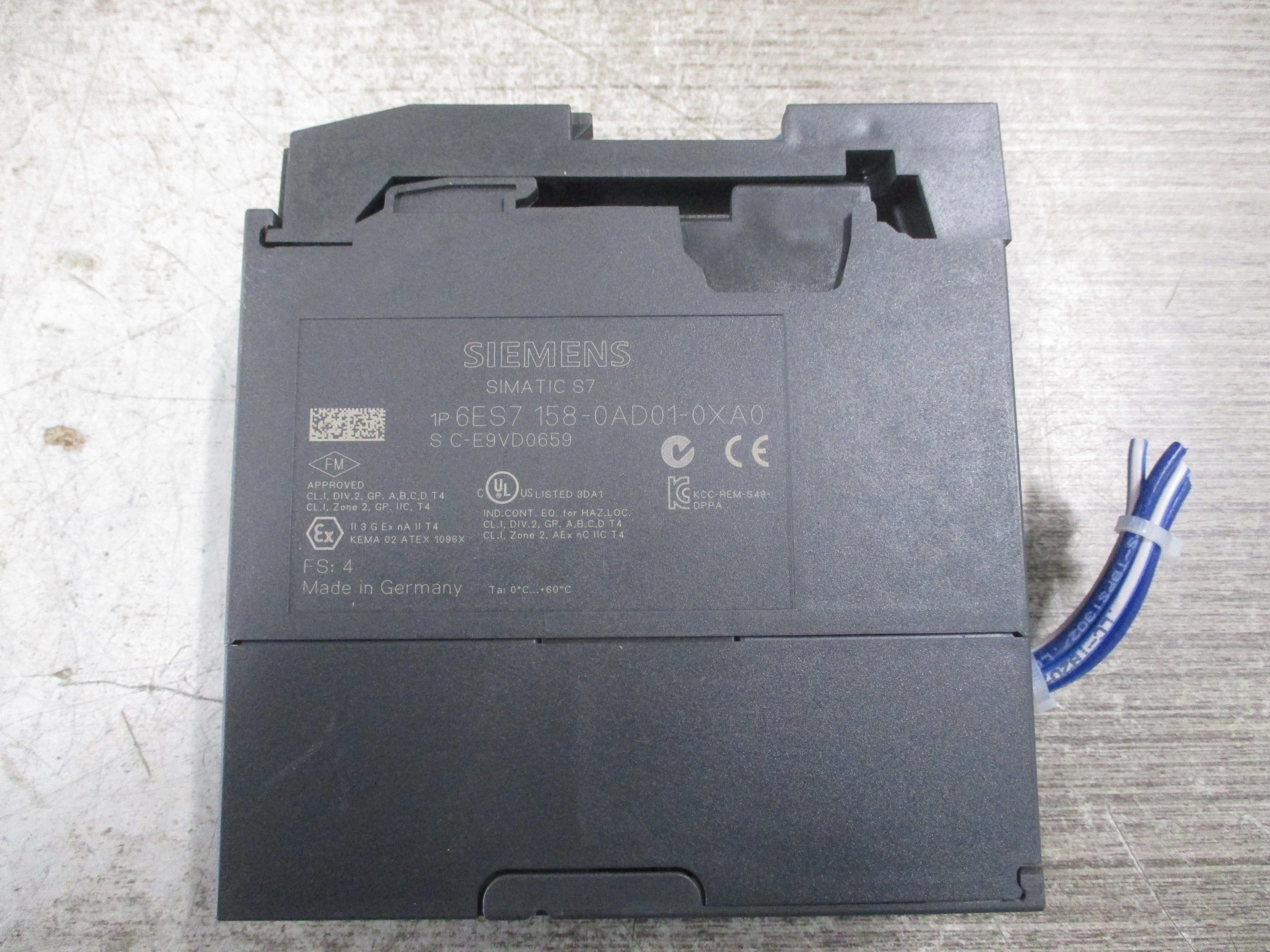 Siemens Simatic S7 Coupler Module 6ES7 158-0AD01-0XA0 Used