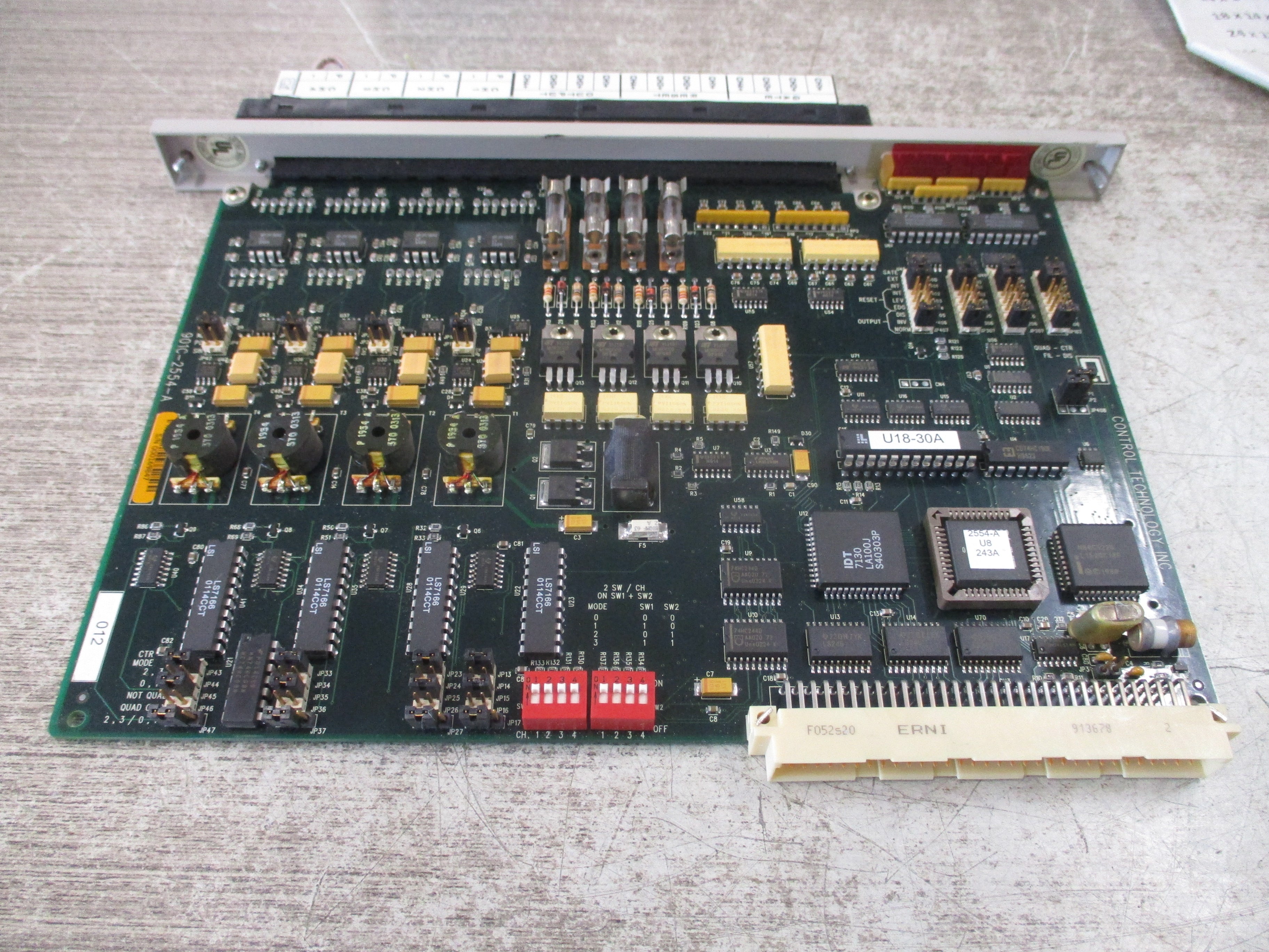 CTI High Speed Counter Module 901C-2554-A Used