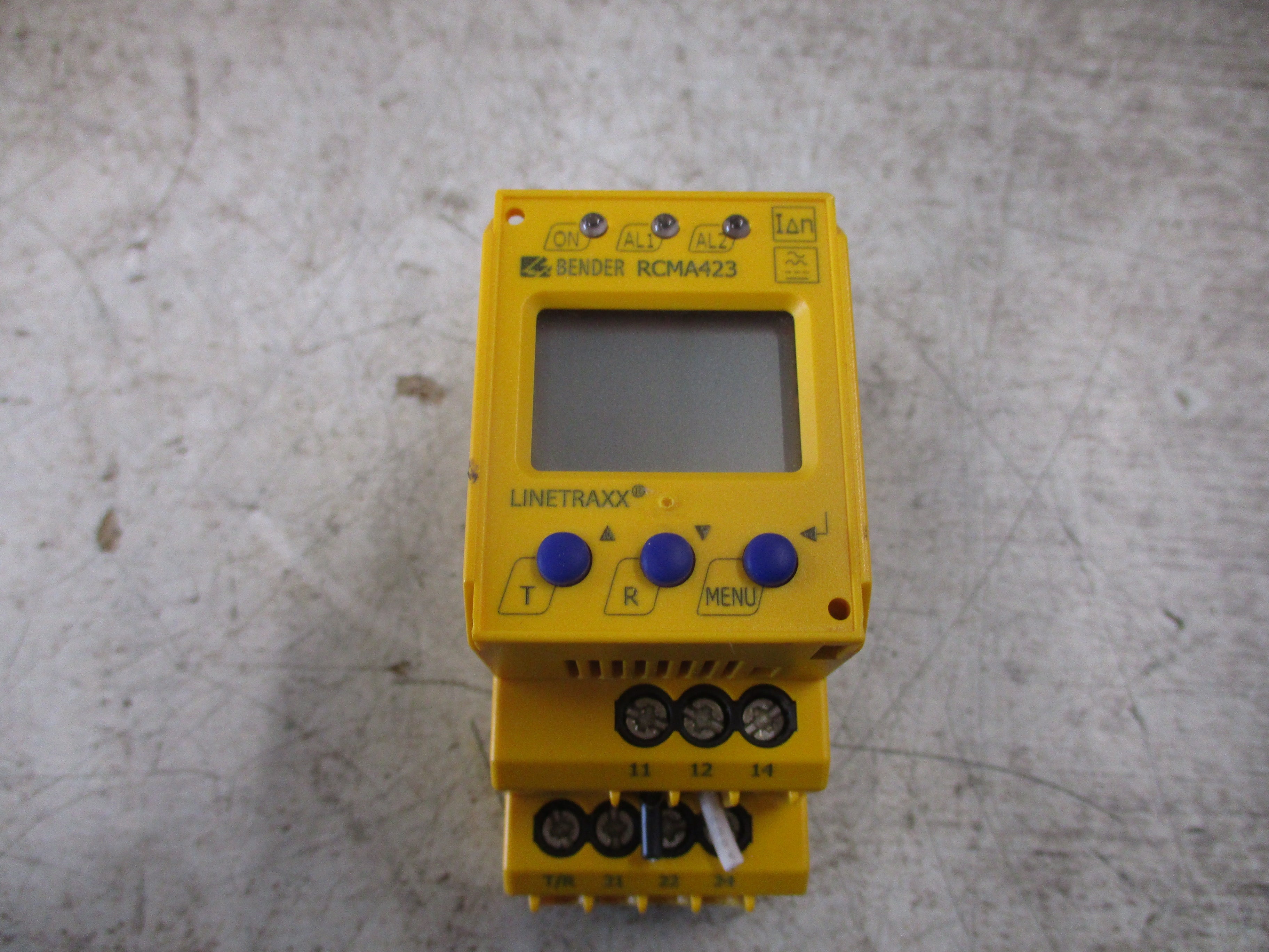 Bender Linetraxx Residual Current Monitor RCMA423-D-1 16-72VAC 9.6-94VDC