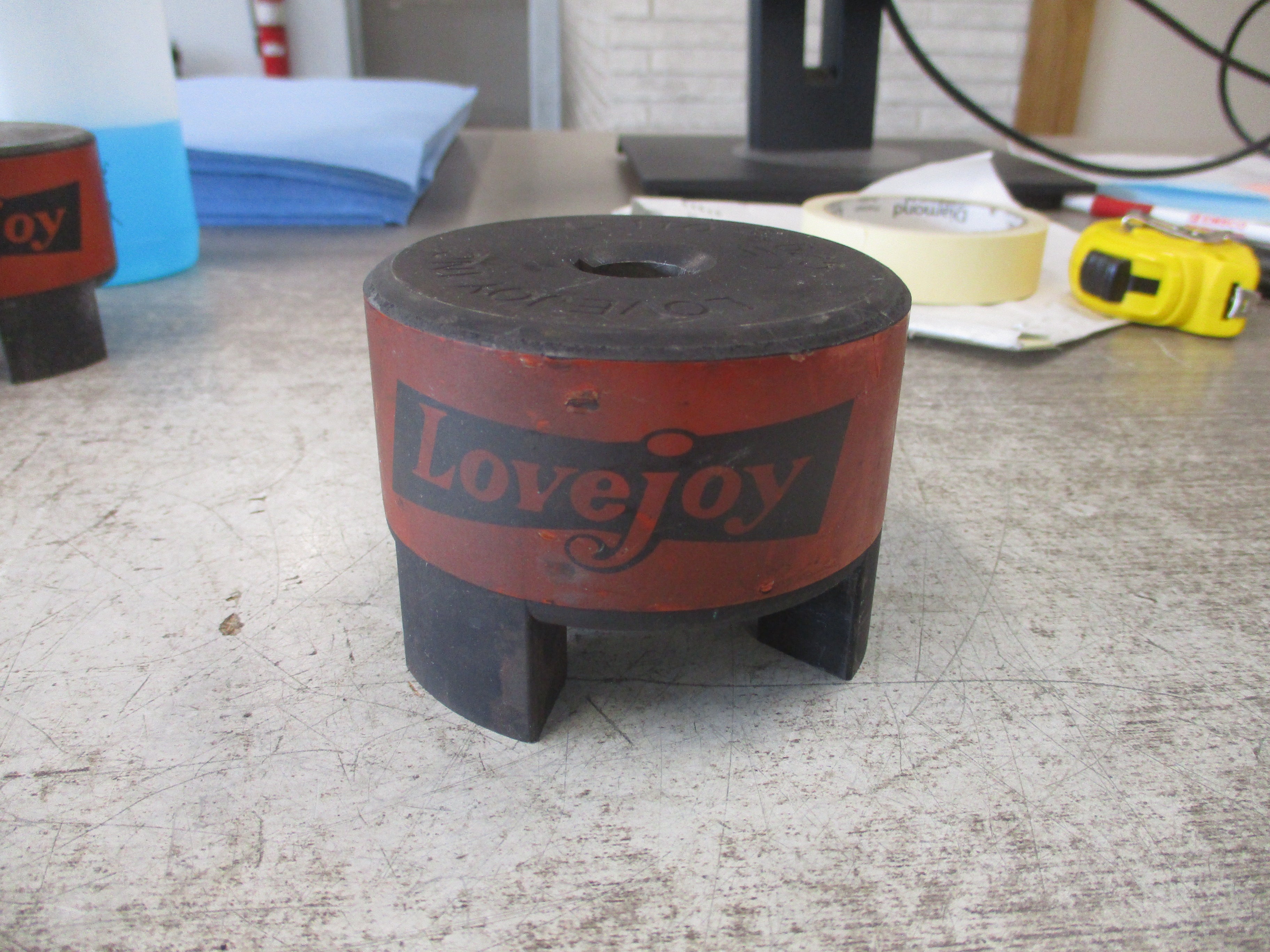 Lovejoy Jaw Coupling Hub L-110 Bore: 0.625" Used