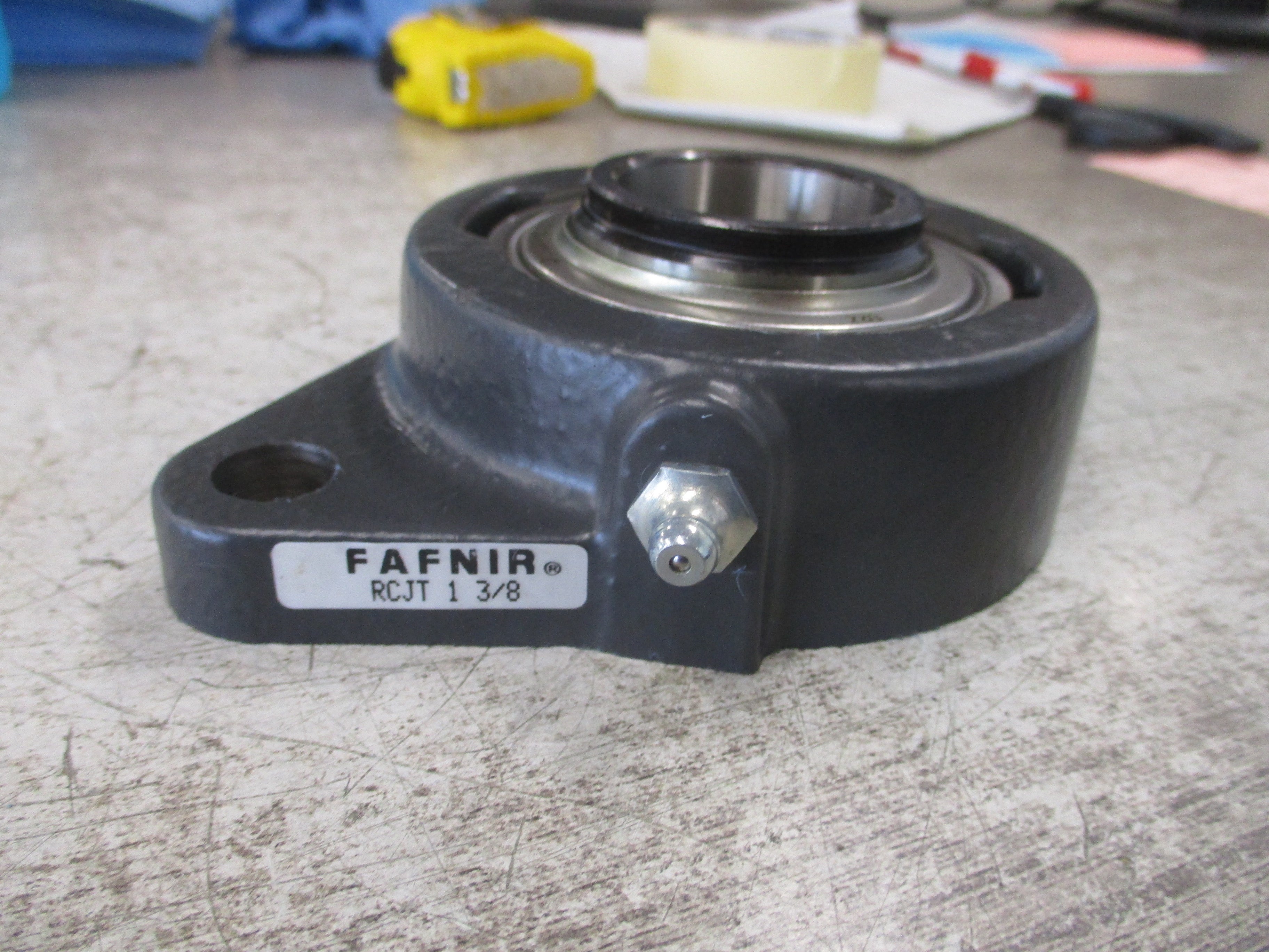 Fafnir Flange Bearing RCJT 1 3/8 Bore: 1 3/8" Used