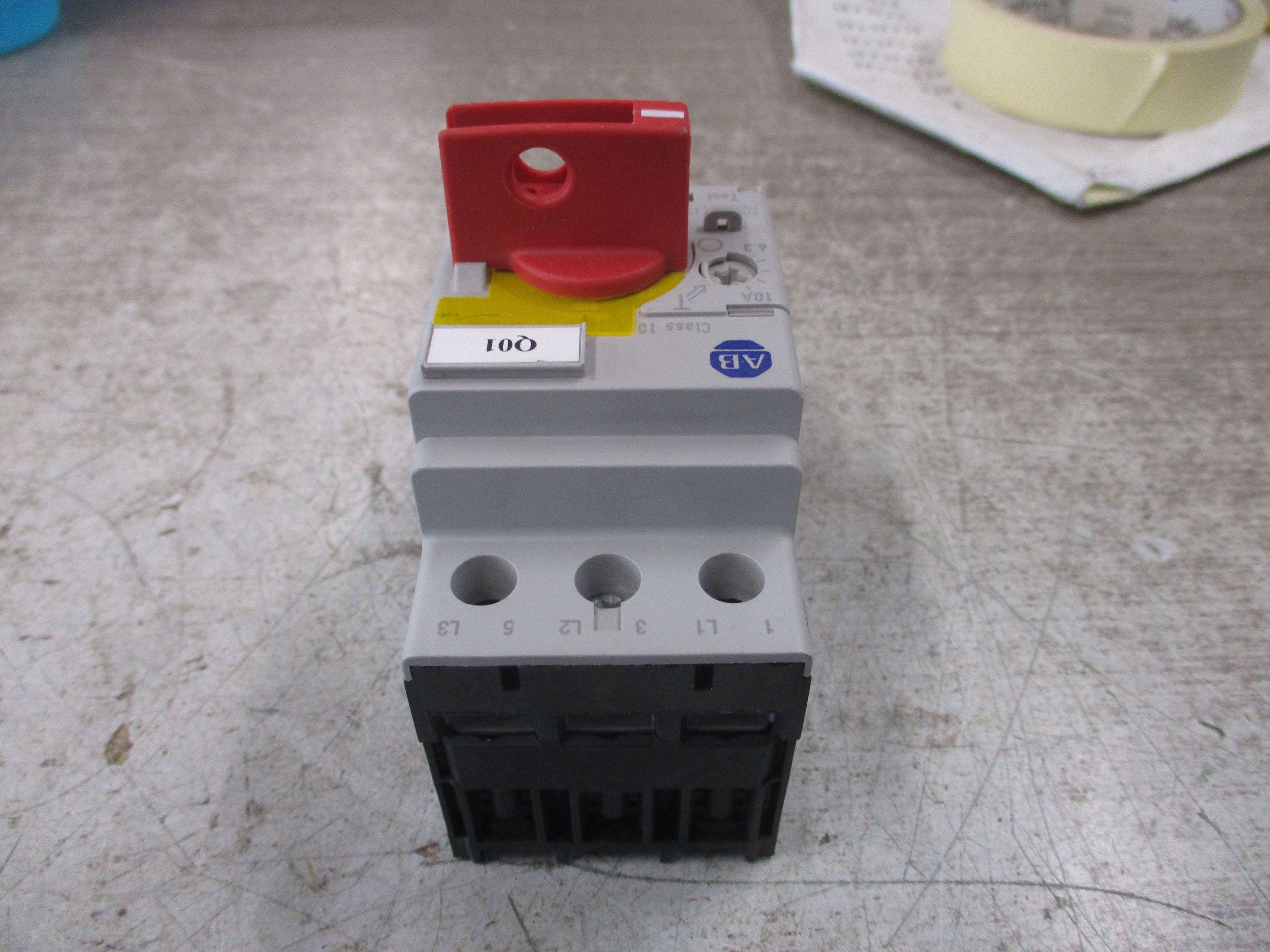 Allen-Bradley Manual Motor Protector 140M-C2E-C10 Trip : 6.3-10A *No Lockout*