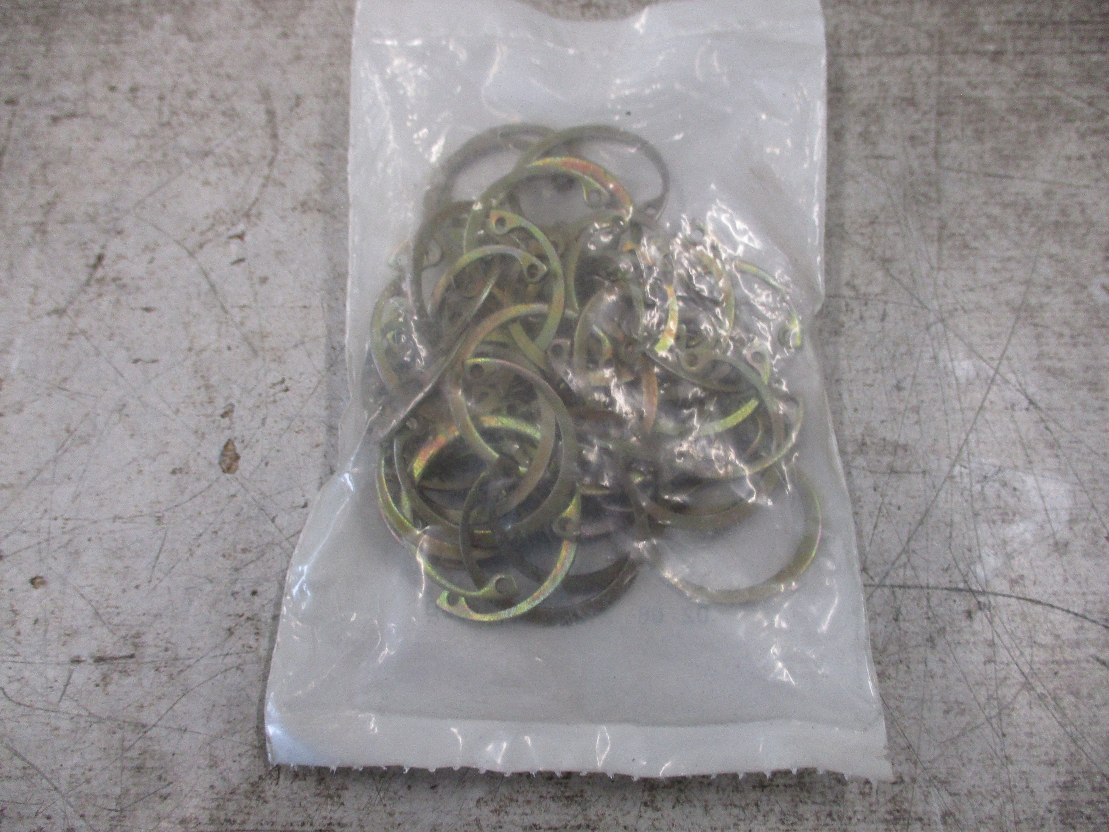 Rotor Clip Retaining Ring 5CB41 1 1/8" Internal Steel ZY Plated *Bag of 50*
