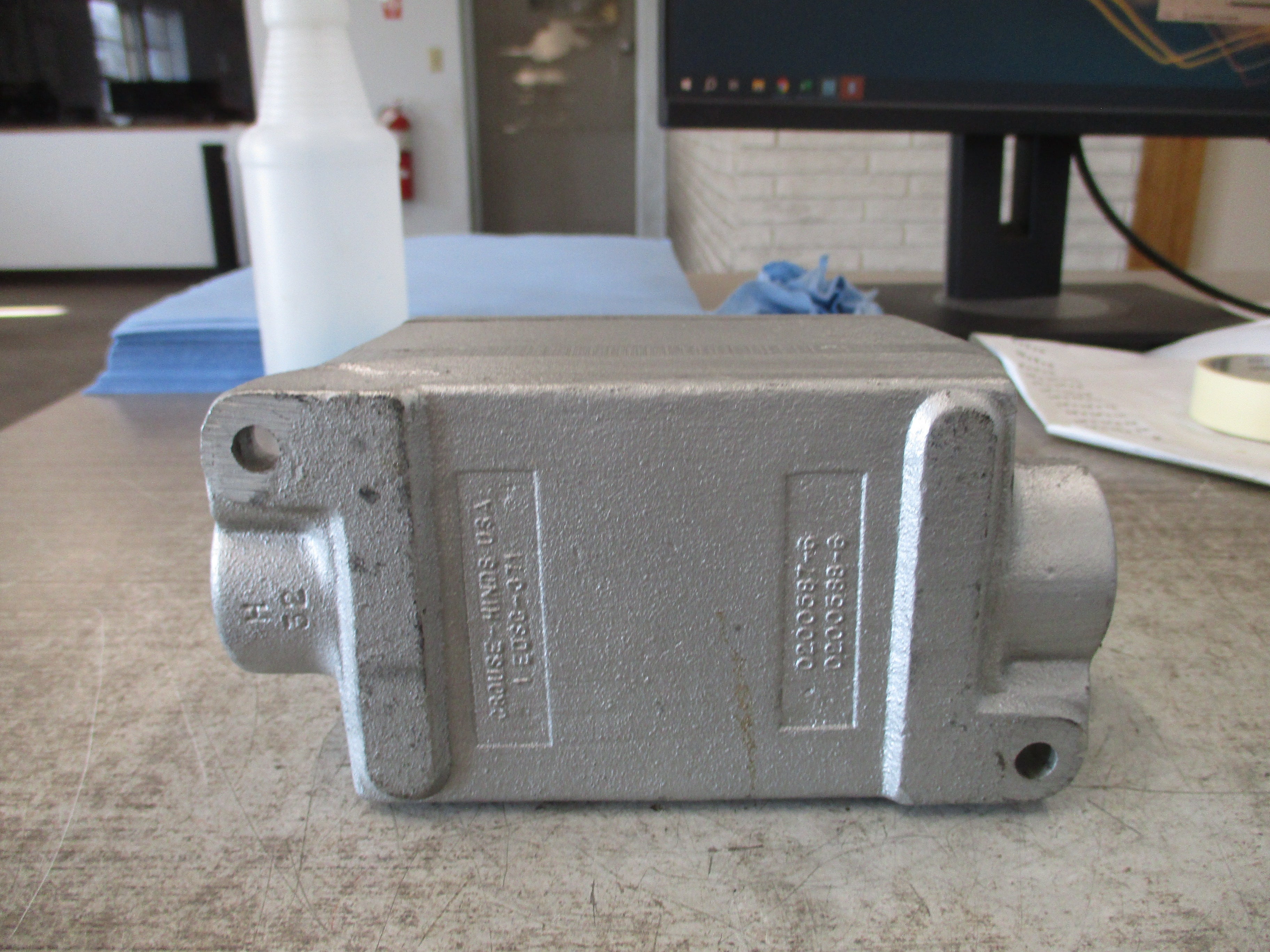 Crouse-Hinds Explosion-Proof Manual Starter EFDC3419 20A/30A 240/600V Used