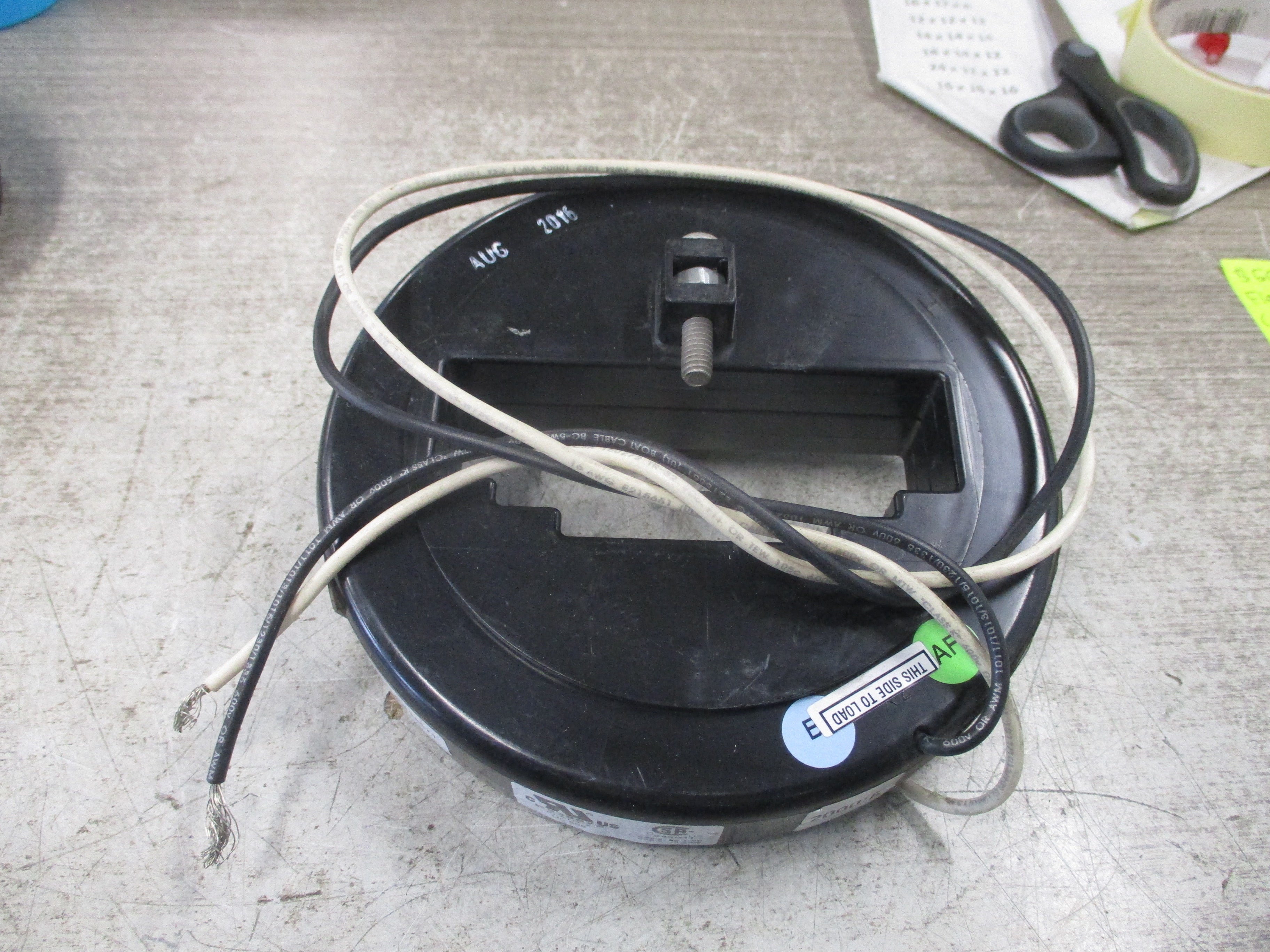 Flex-Core Current Transformer 19RL-202 Ratio 2000:5A 50-400Hz 600V 10KV BIL