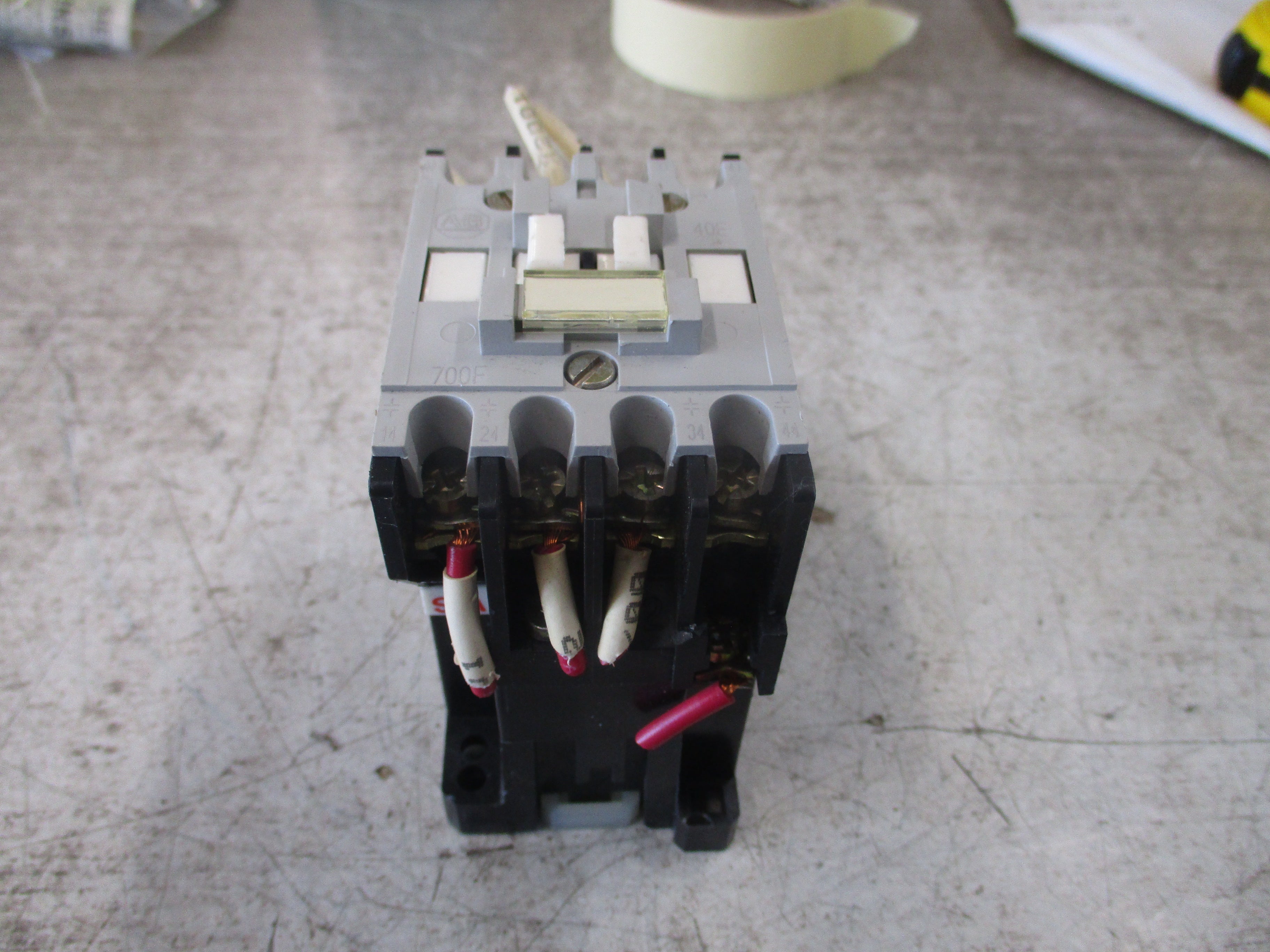 Allen-Bradley Contactor 700-F400A1 Ser.C 120V Coil Used