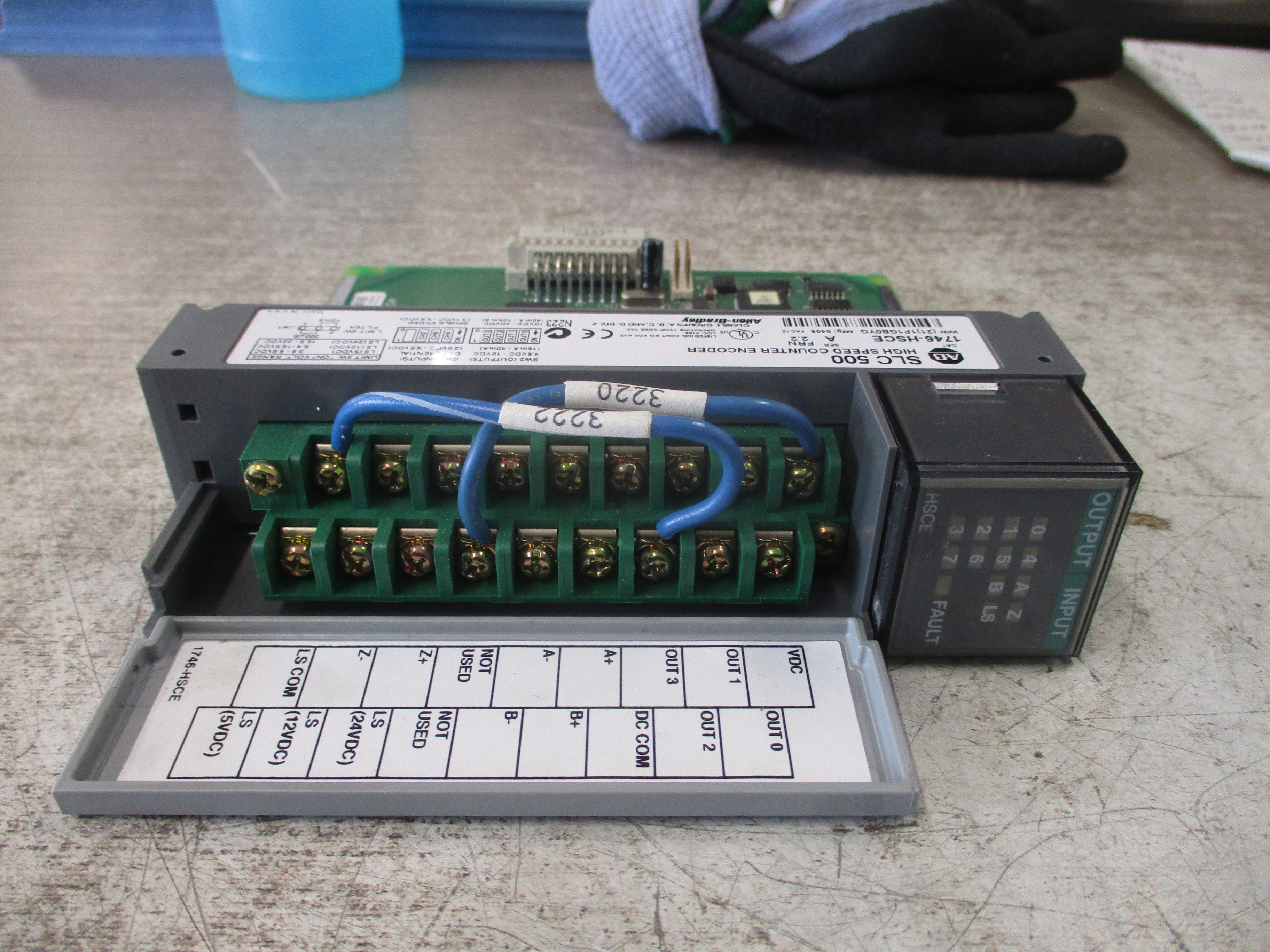 Allen-Bradley SLC 500 Multi-Channel High Speed Counter 1746-HSCE2 Ser. A FRN:2.2