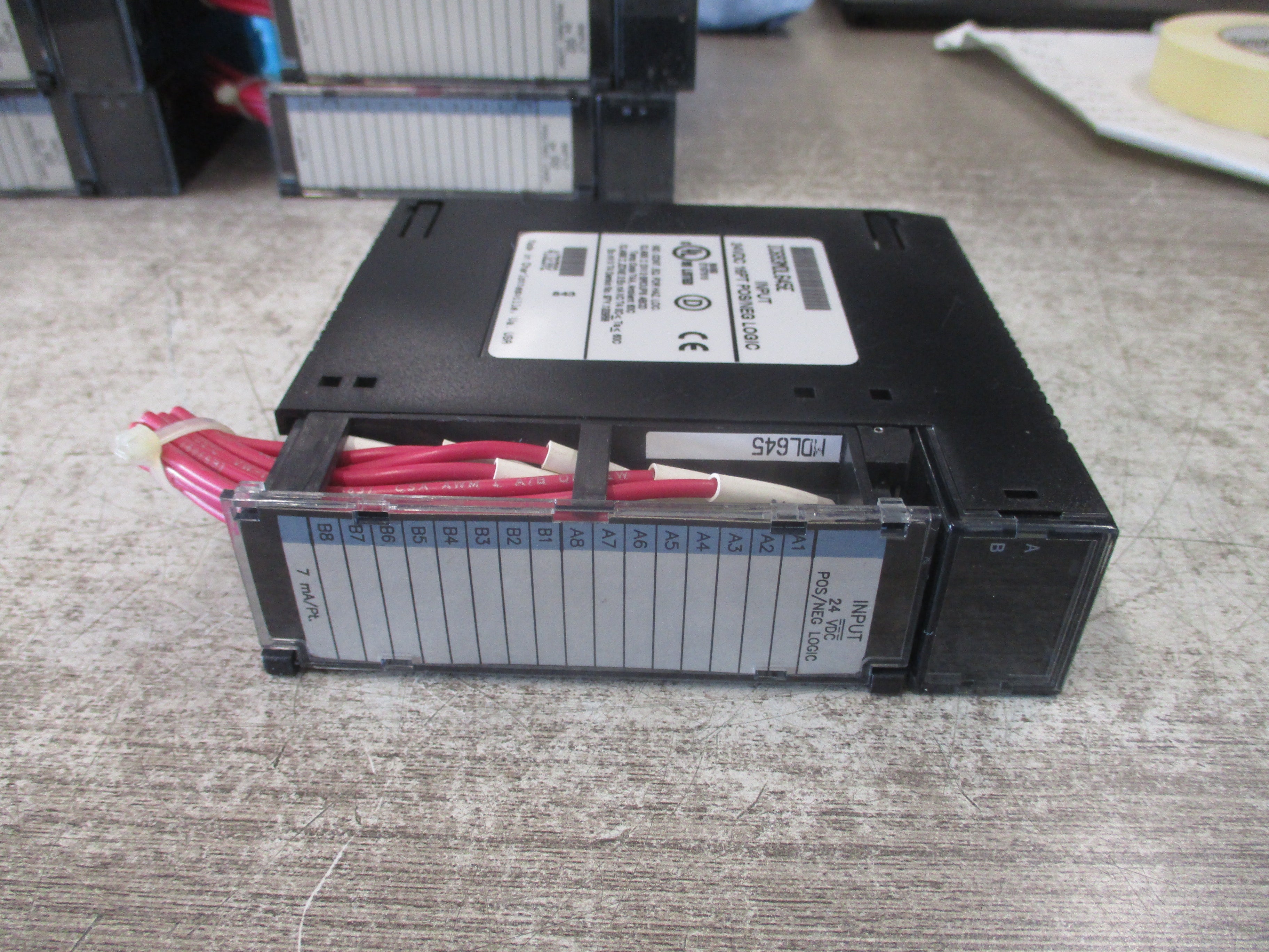 GE Fanuc Input Module IC693MDL645E 24VDC 16PT Used