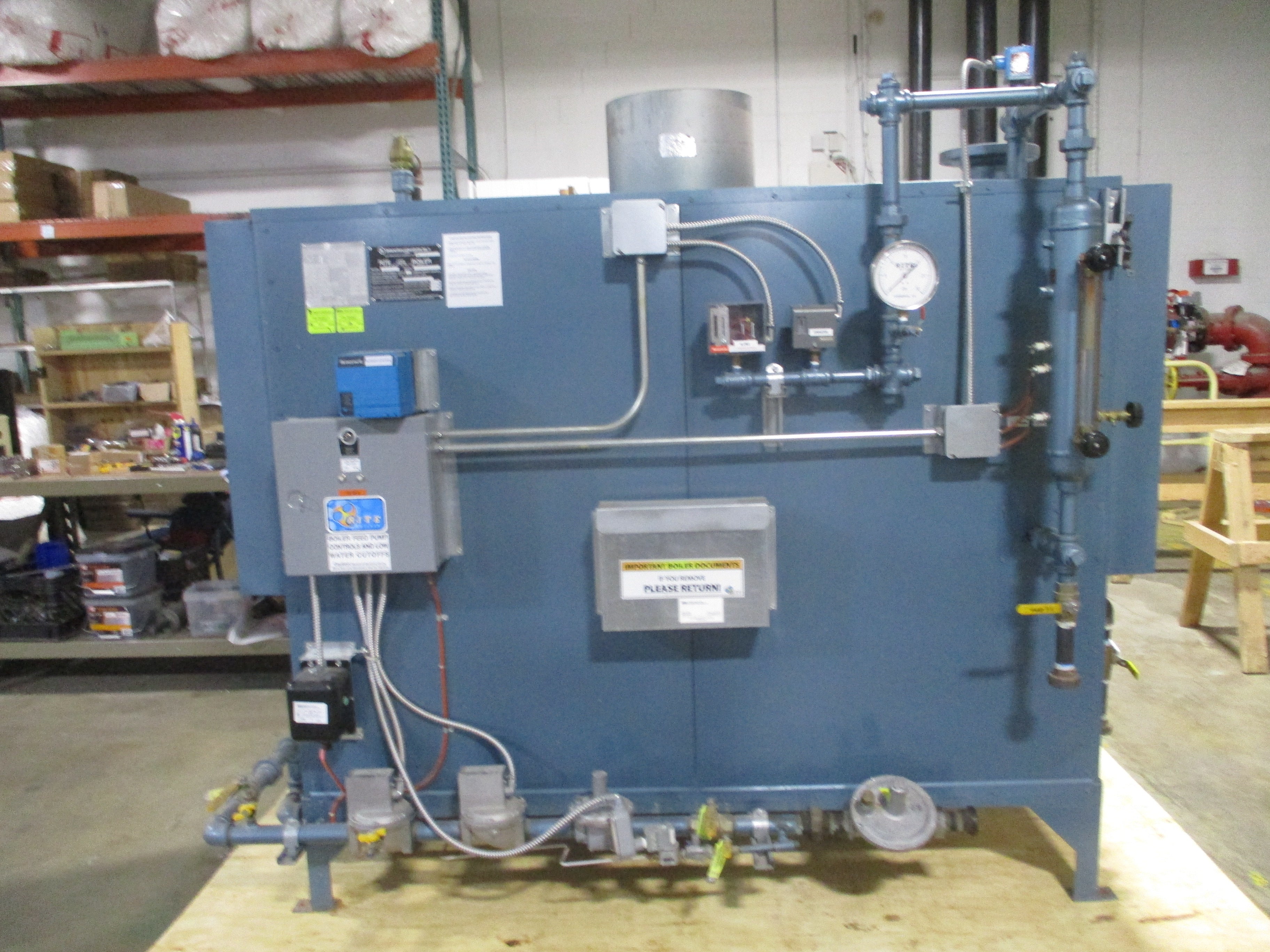 Rite Low Pressure Steam Boiler 120 S 1,200,000 BTU Input Per Hour 15PSI Max