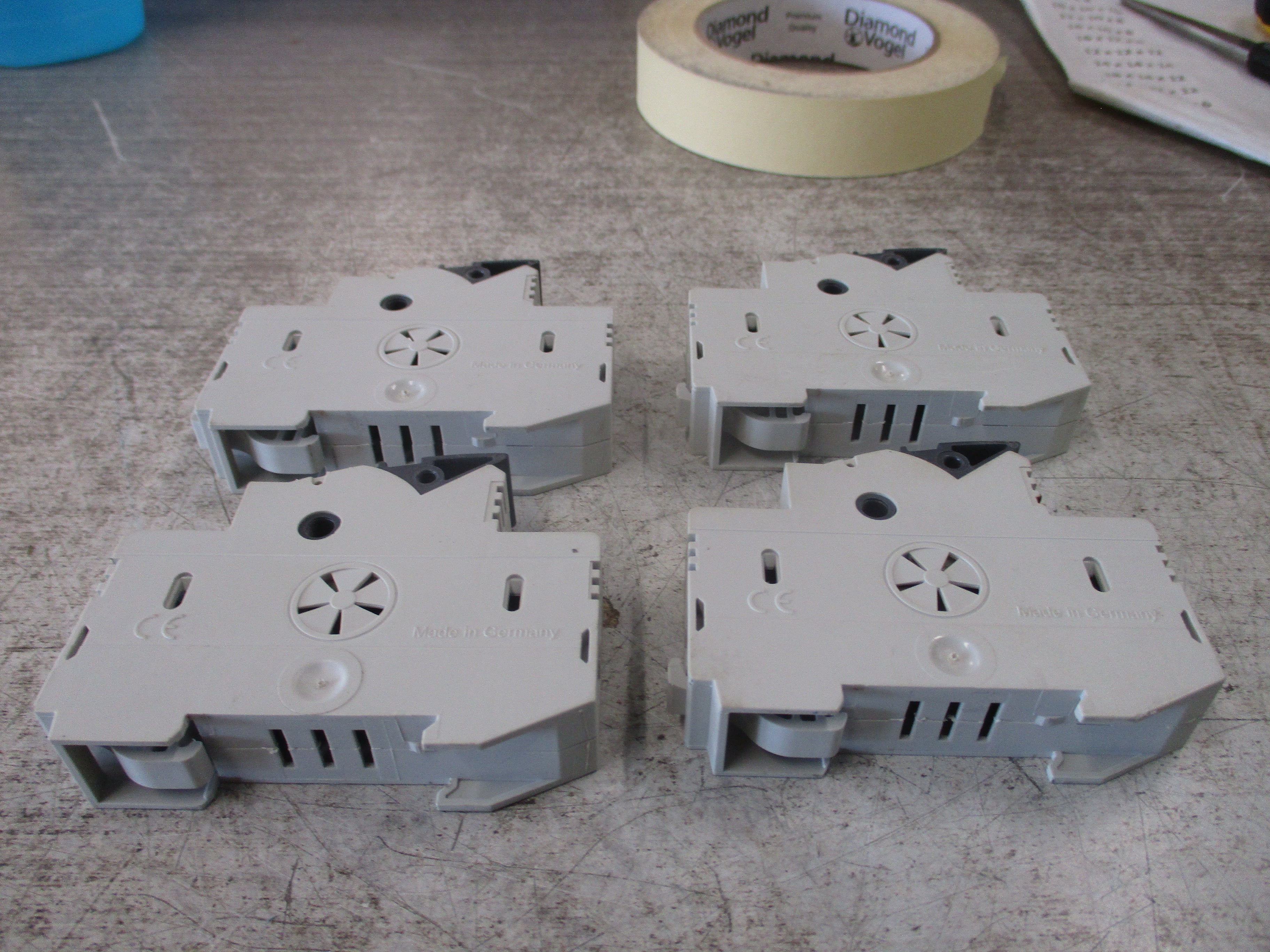 Italweber BCC 1x38 Fuse Holder 2306138 30A 600V 1P *Lot of 4*