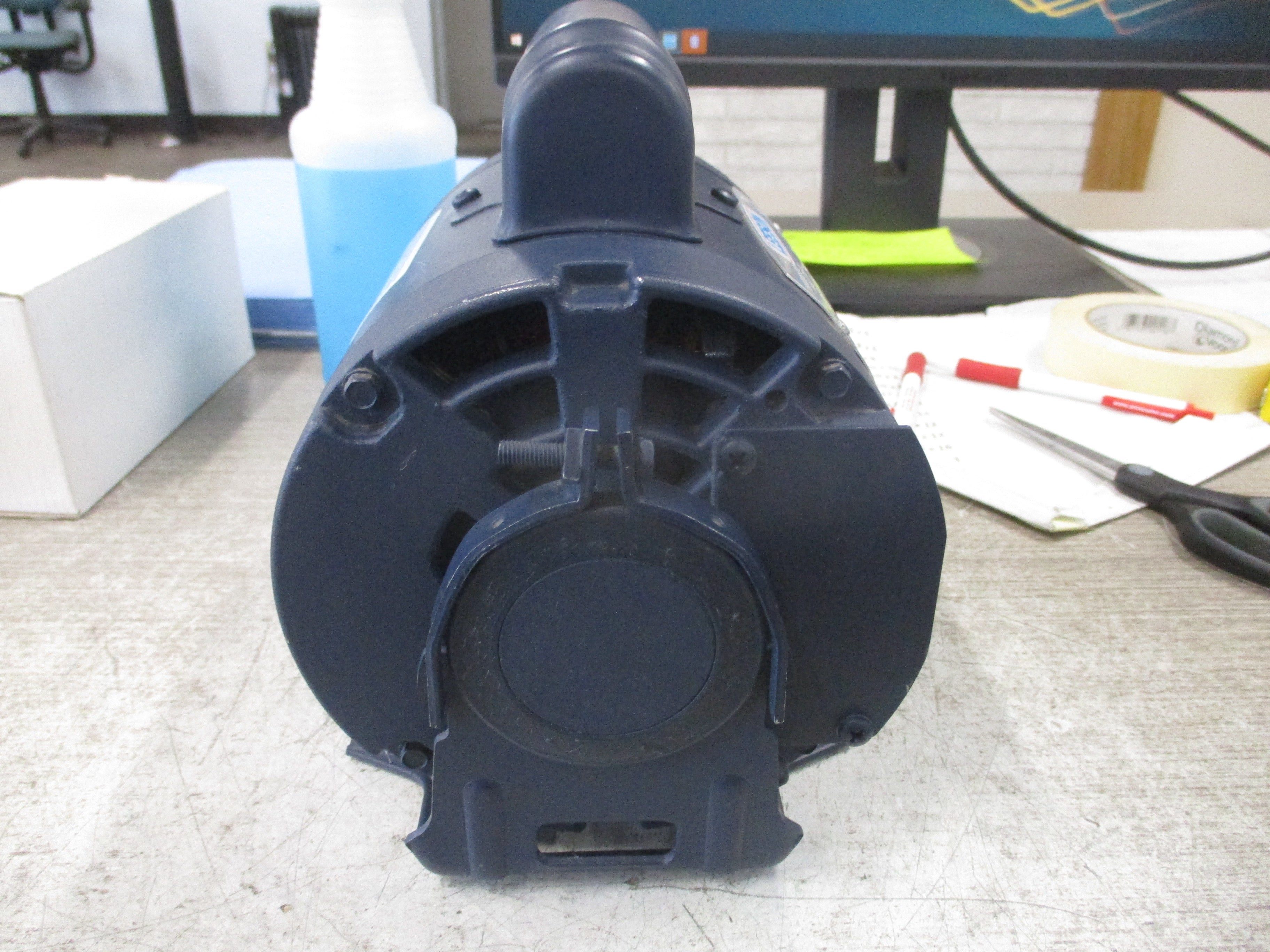 Leeson Motor A4C17DR1D 1800RPM 60Hz 115/208-230V 1/4HP 5.4/2.7A ENCL. DP FR. G48