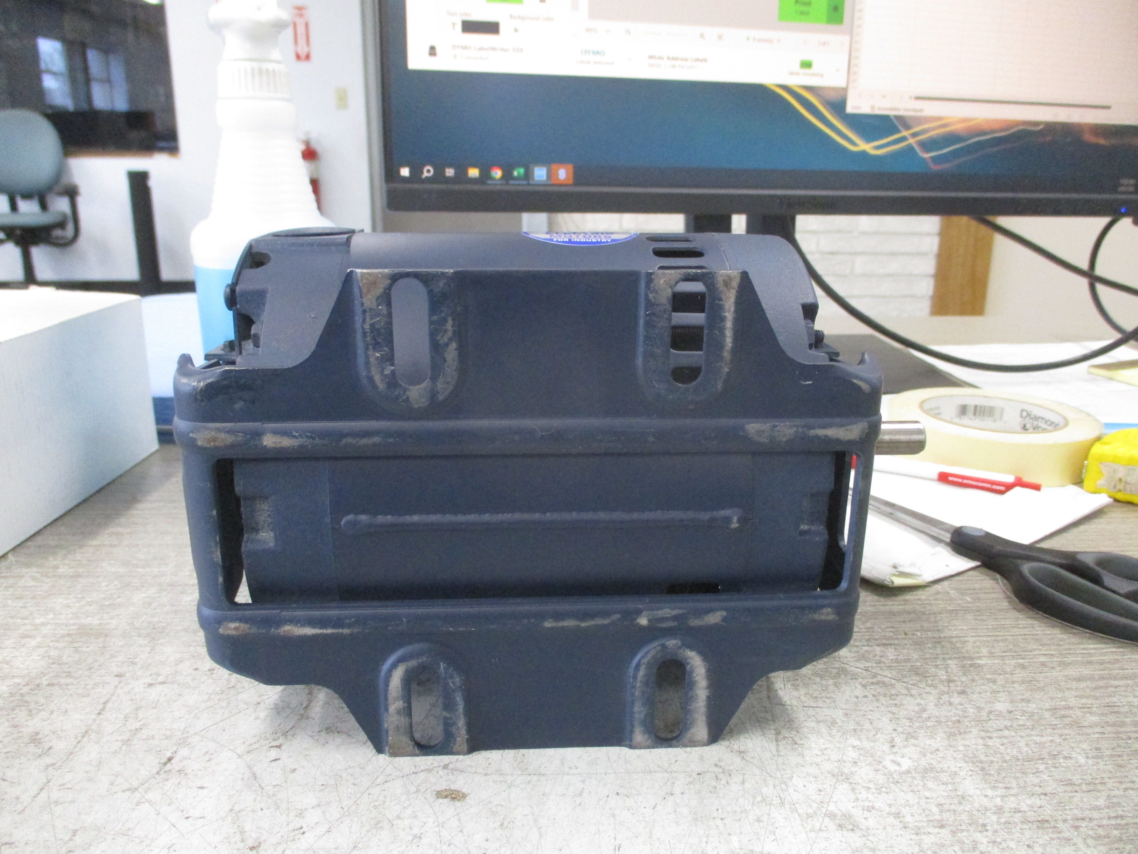 Leeson Motor A4C17DR1D 1800RPM 60Hz 115/208-230V 1/4HP 5.4/2.7A ENCL. DP FR. G48